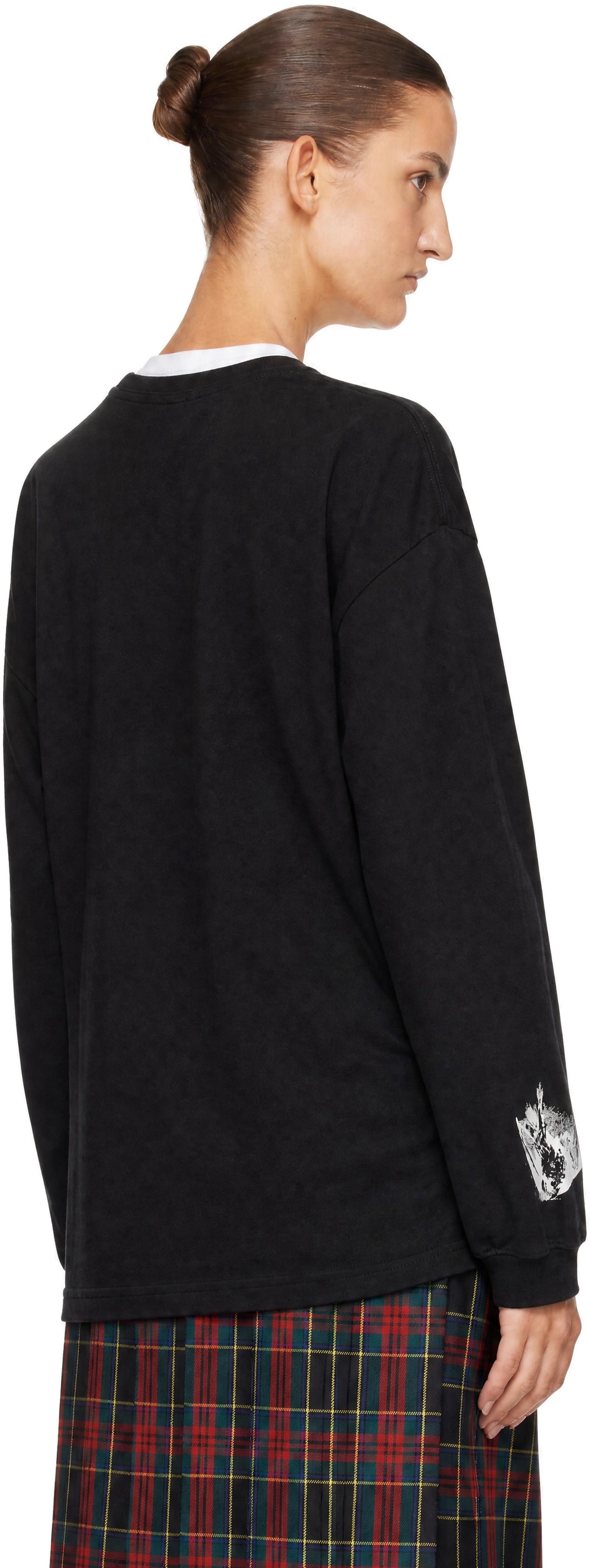 UNDERCOVER: Black UC2F1892-1 'Heaven' T-shirt | SSENSE United Kingdom