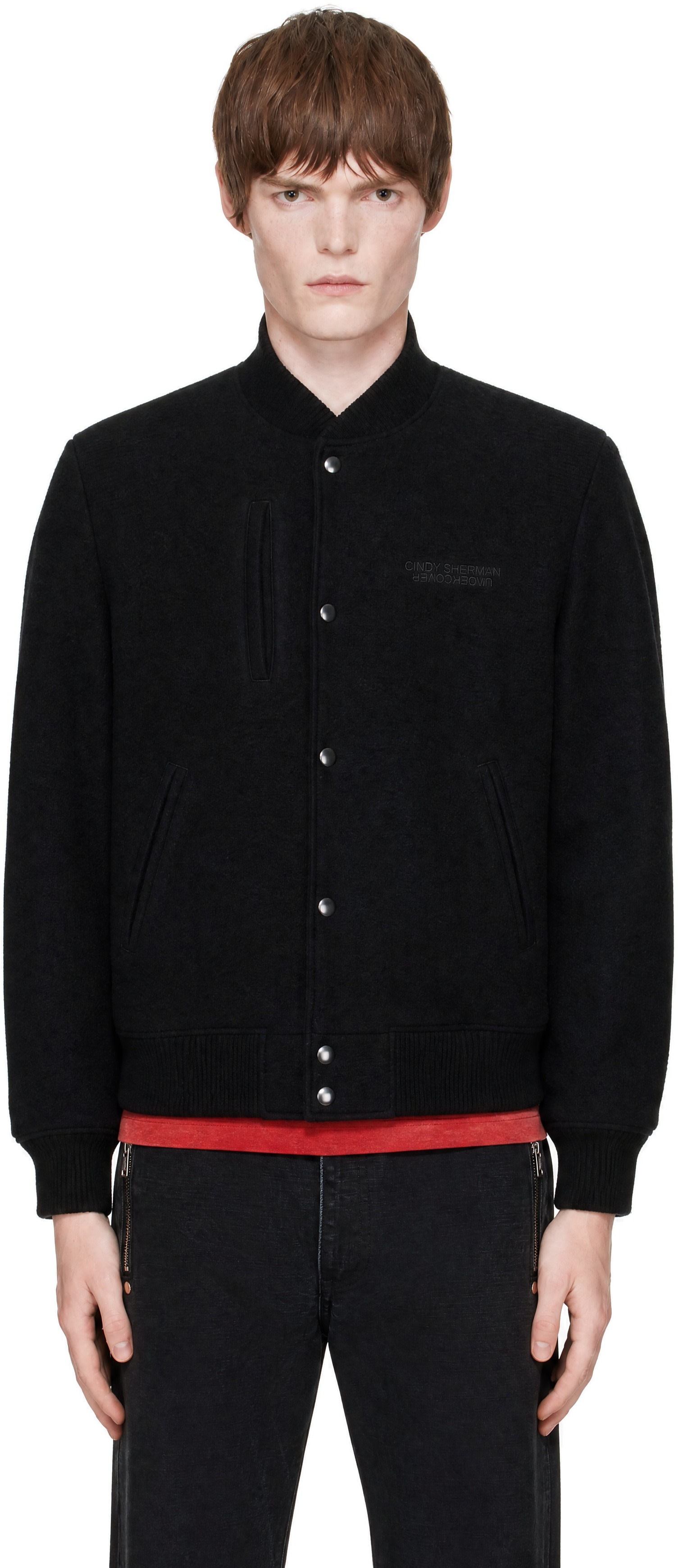 UNDERCOVER - Black Cindy Sherman UC2F4209 Bomber Jacket