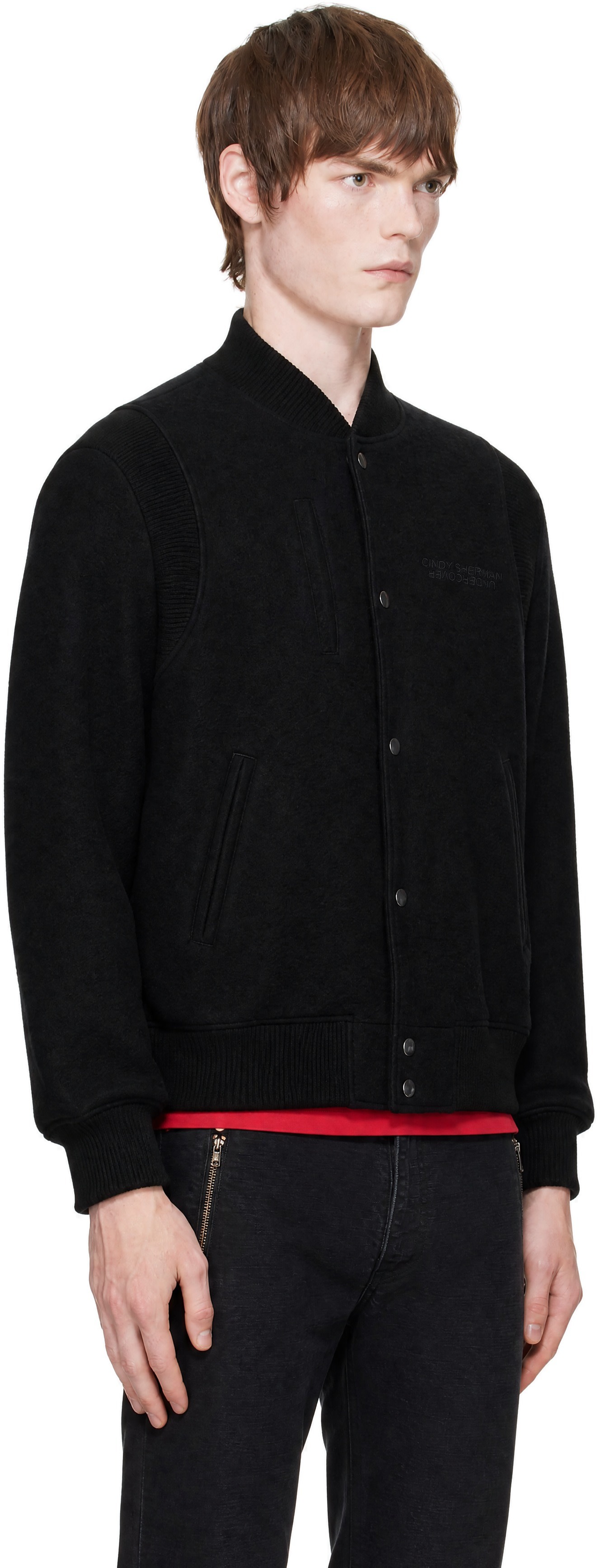 UNDERCOVER - Black Cindy Sherman UC2F4209 Bomber Jacket