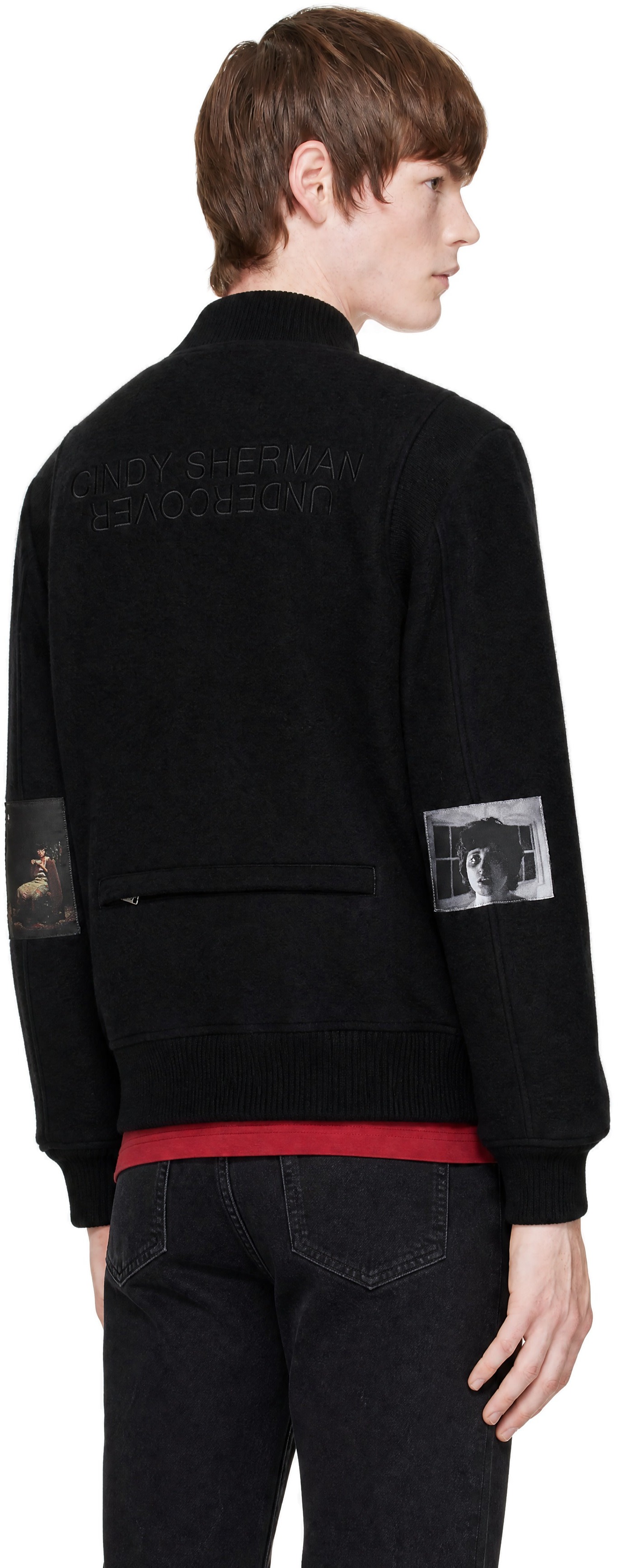 UNDERCOVER - Black Cindy Sherman UC2F4209 Bomber Jacket