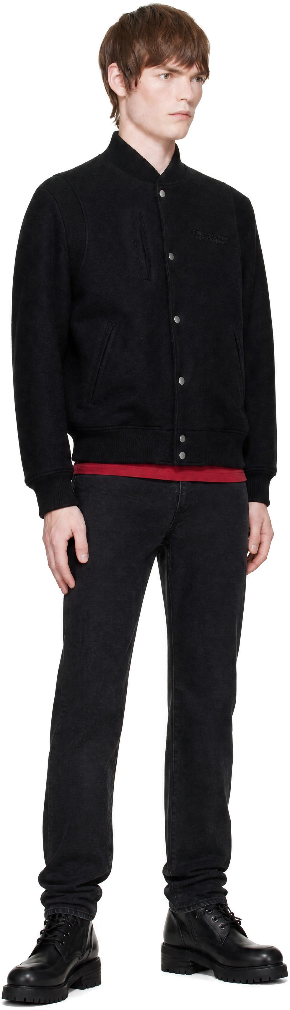UNDERCOVER - Black Cindy Sherman UC2F4209 Bomber Jacket