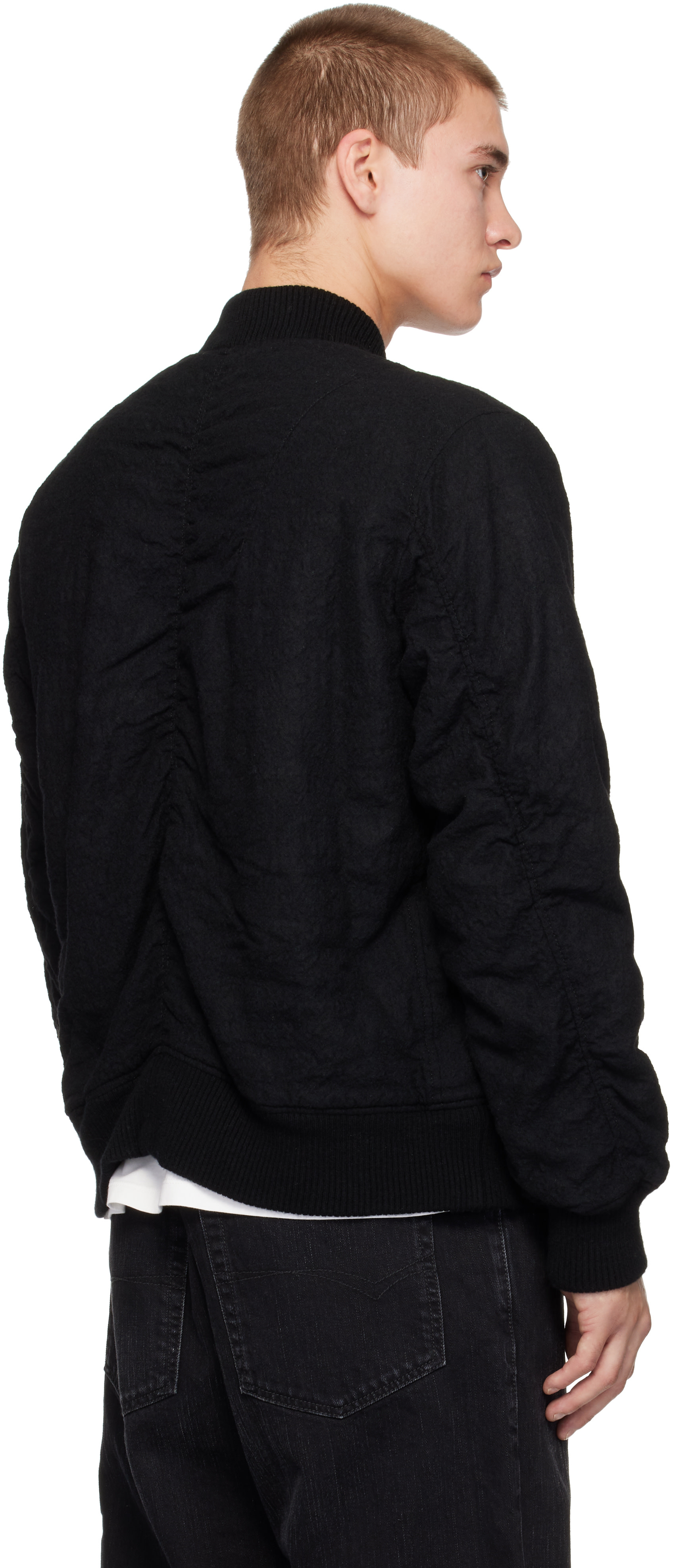 UNDERCOVER - Black UC2F4208 Bomber Jacket