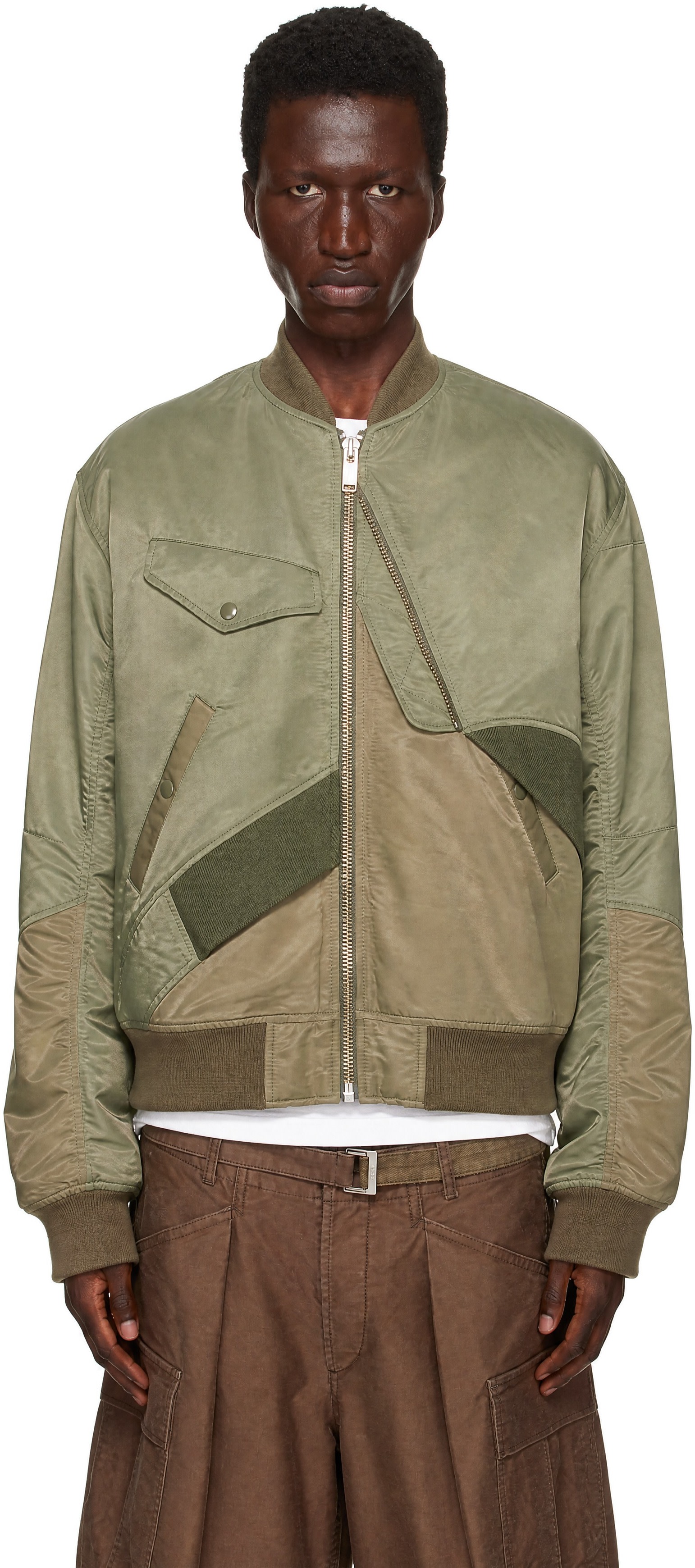 UNDERCOVER - Khaki UP2F9201 Bomber Jacket