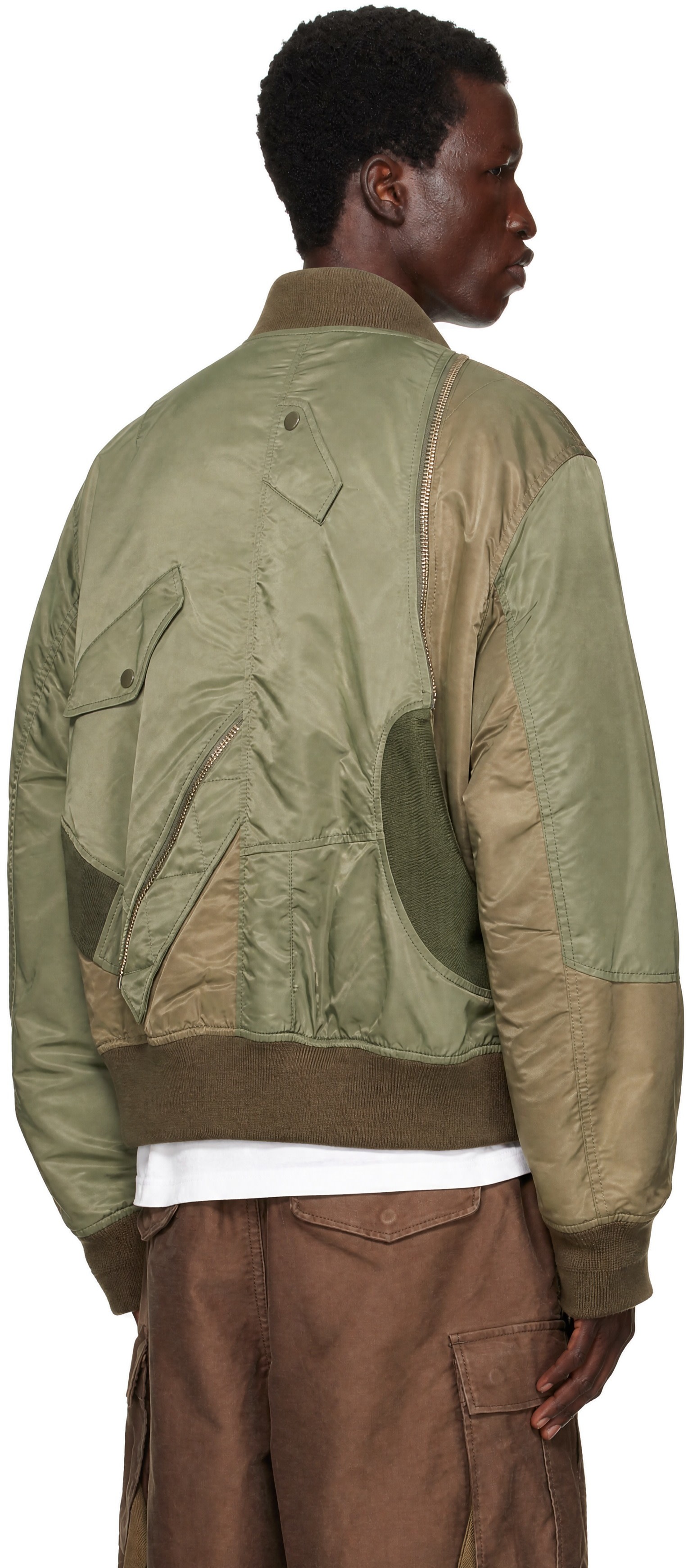 UNDERCOVER - Khaki UP2F9201 Bomber Jacket