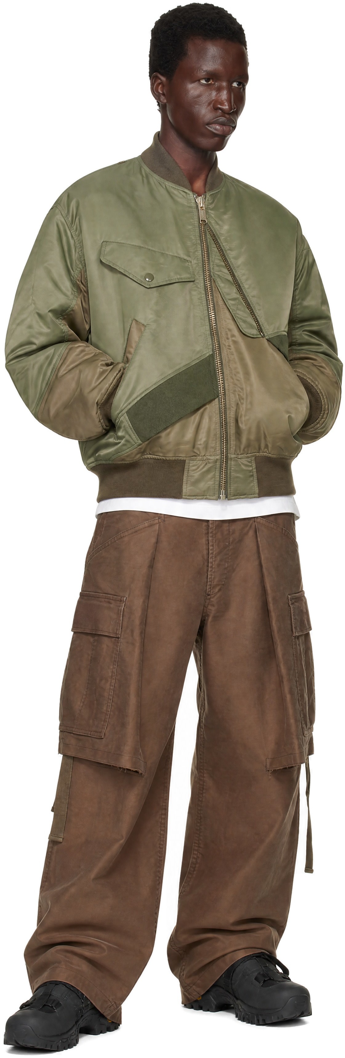 UNDERCOVER - Khaki UP2F9201 Bomber Jacket