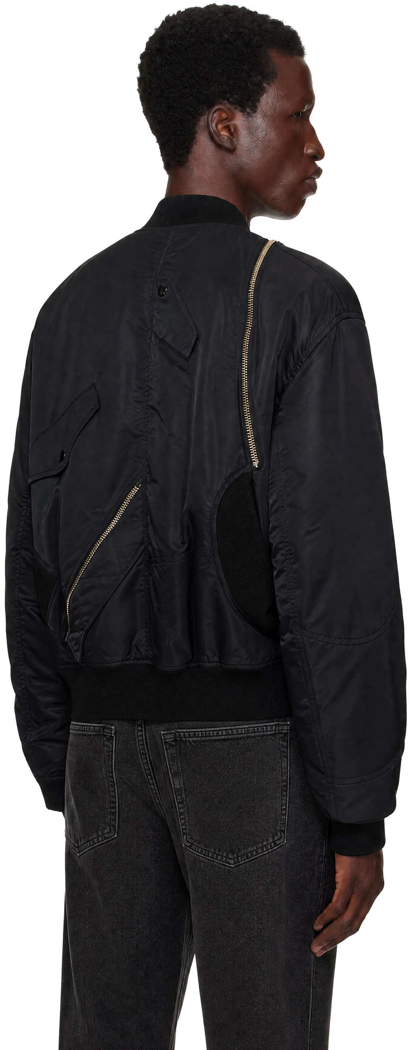 UNDERCOVER - Black UP2F9201 Bomber Jacket