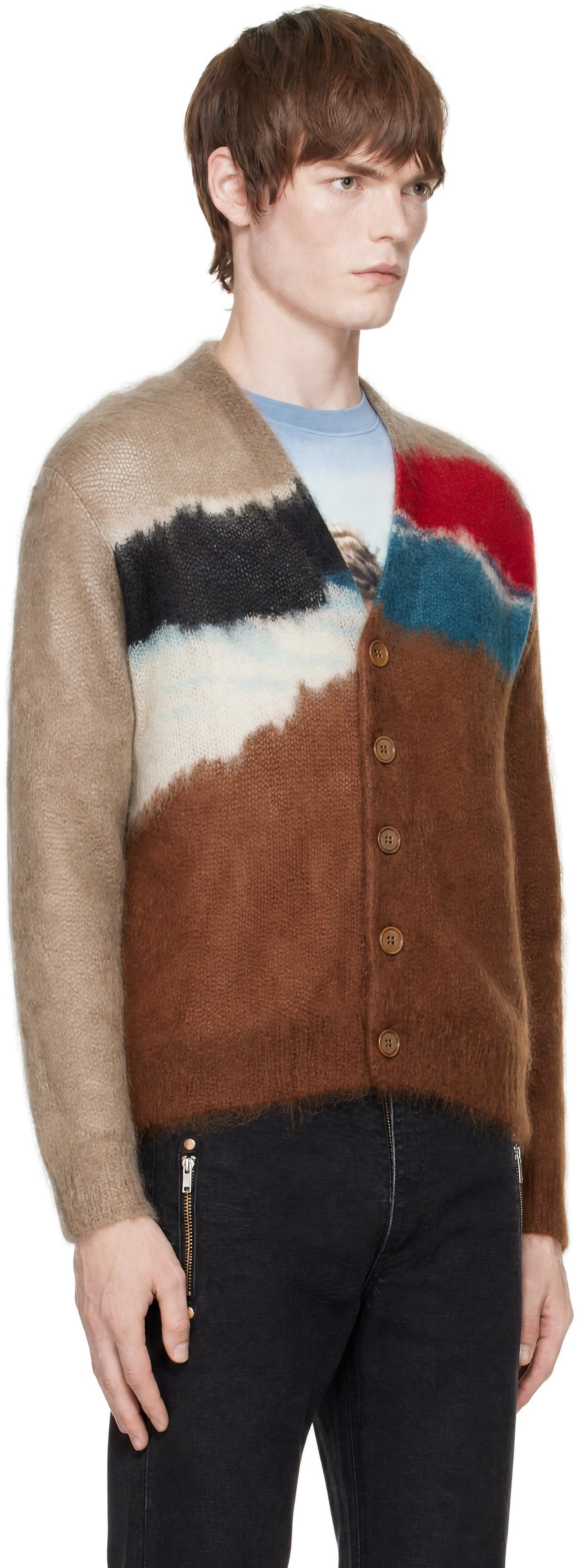 UNDERCOVER - Cardigan UC2F4906 brun