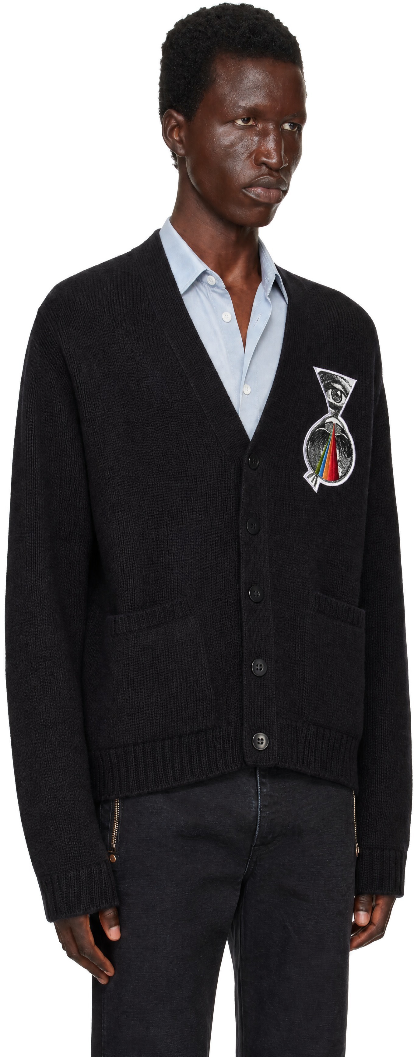 UNDERCOVER - Cardigan UP2F9901 noir