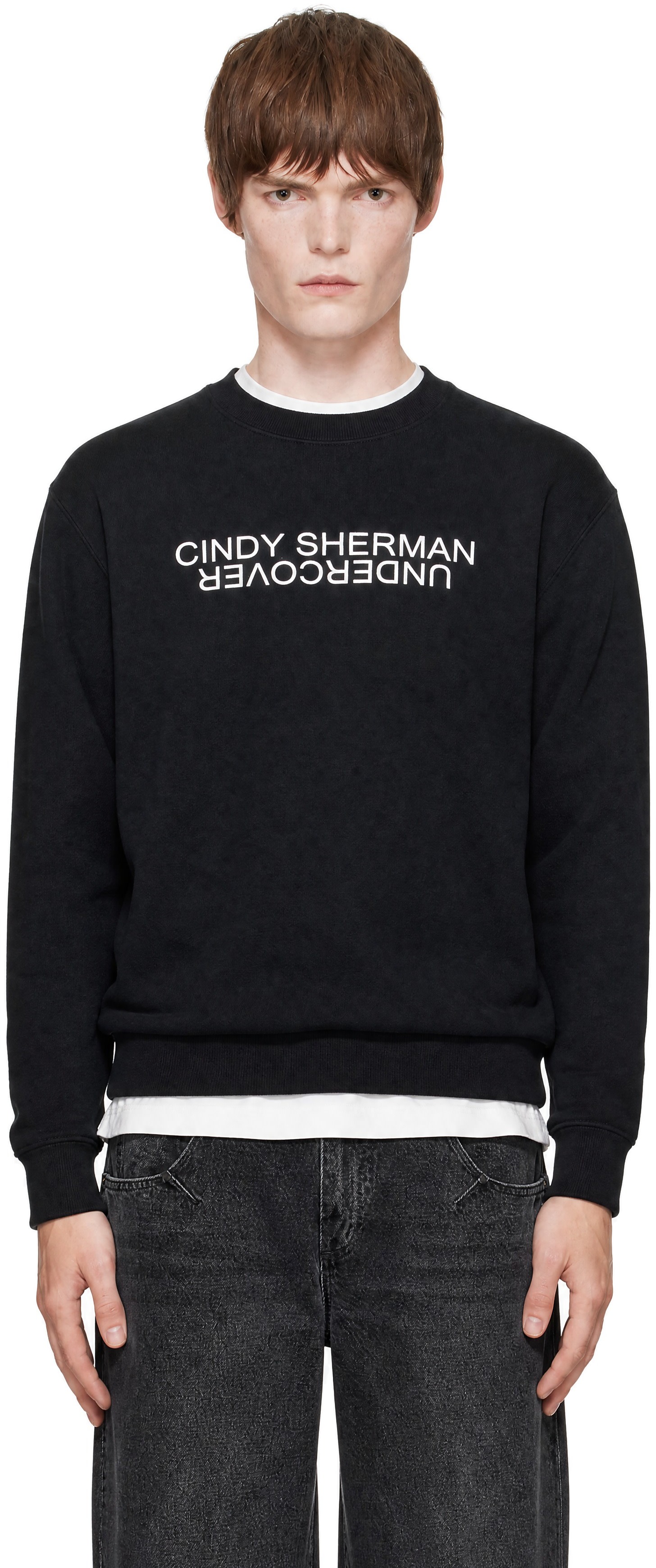 UNDERCOVER - Black 'Cindy Sherman' Sweatshirt