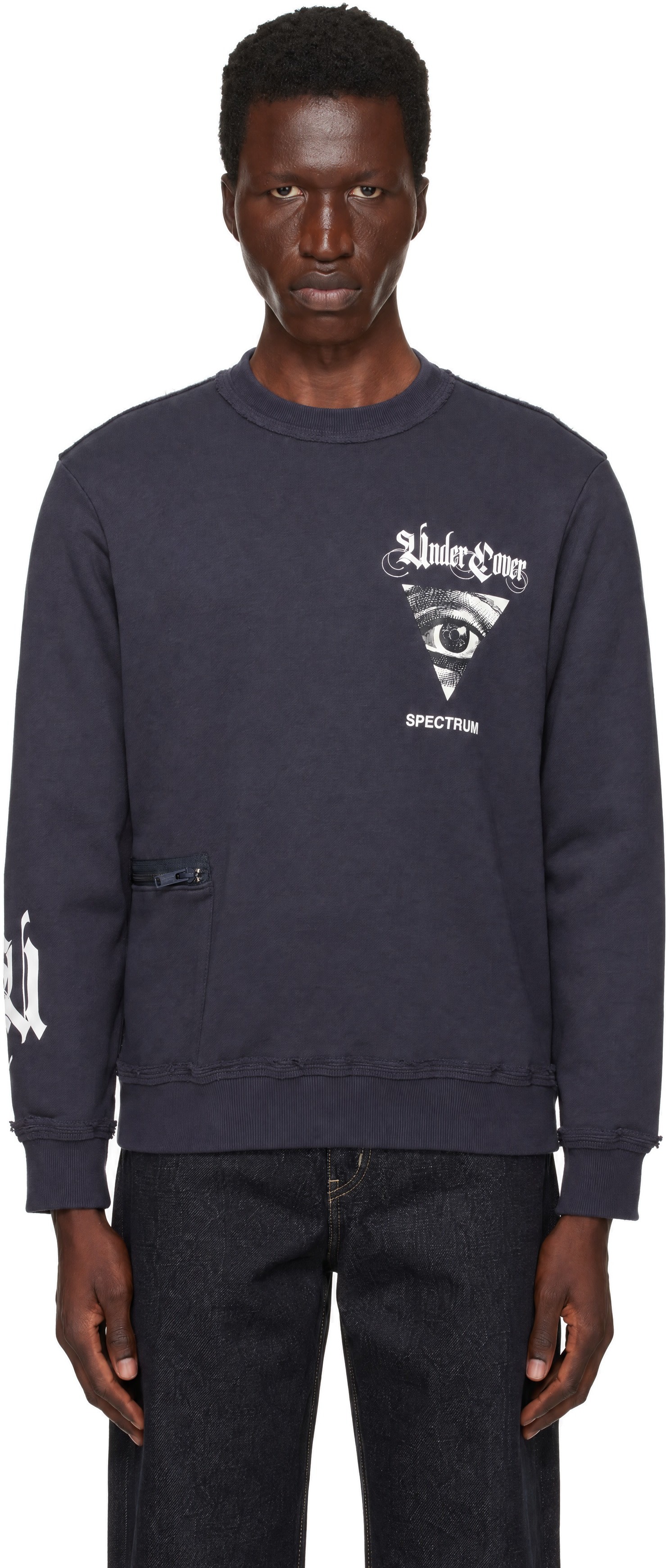 UNDERCOVER - Navy UP2F9803 Sweatshirt