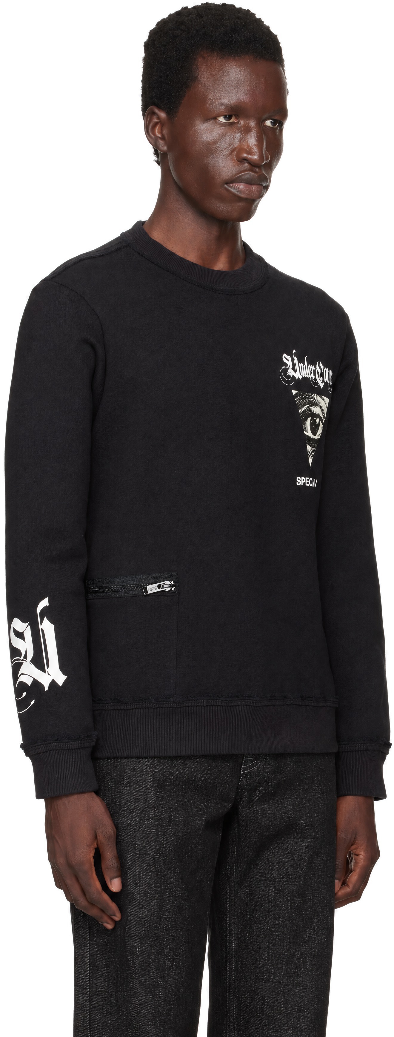 UNDERCOVER - Black UP2F9803 Sweatshirt