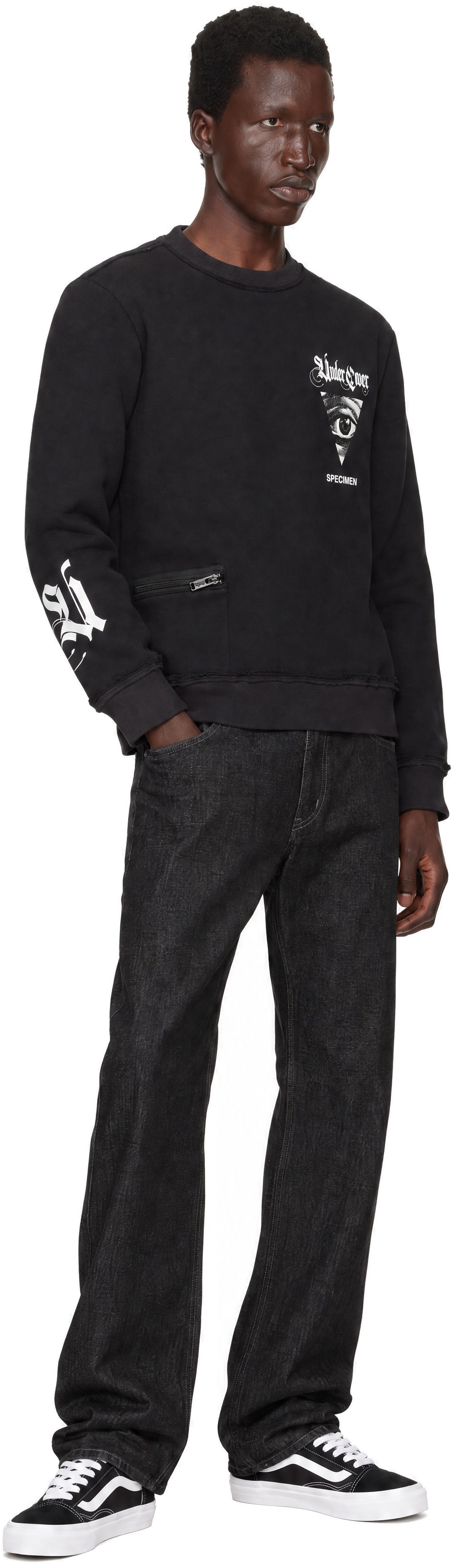 UNDERCOVER - Black UP2F9803 Sweatshirt