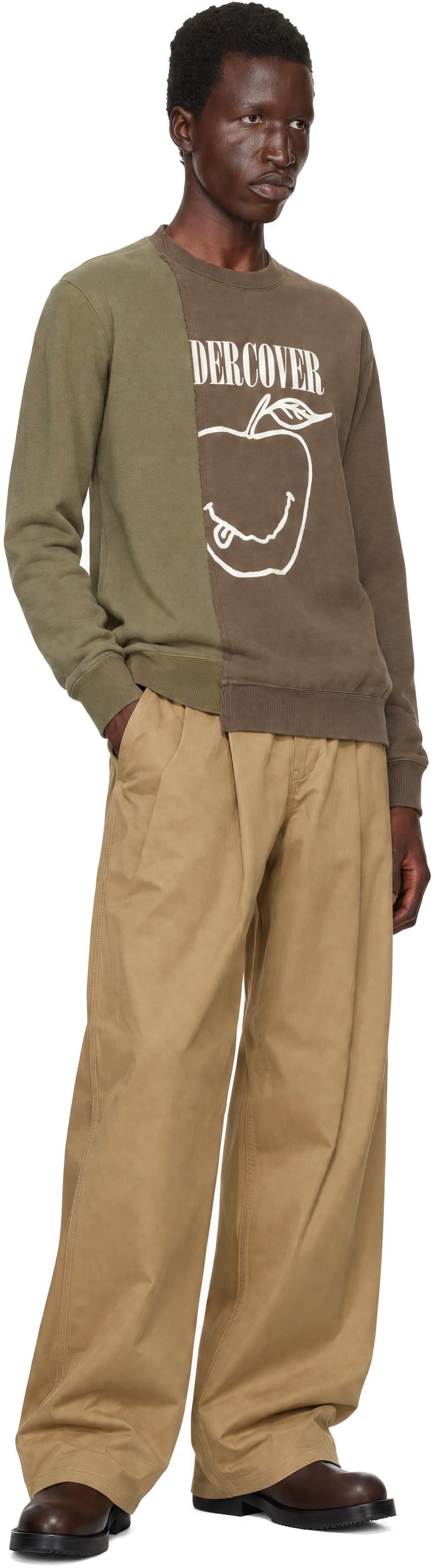 UNDERCOVER - Khaki UP2F9802 Sweatshirt