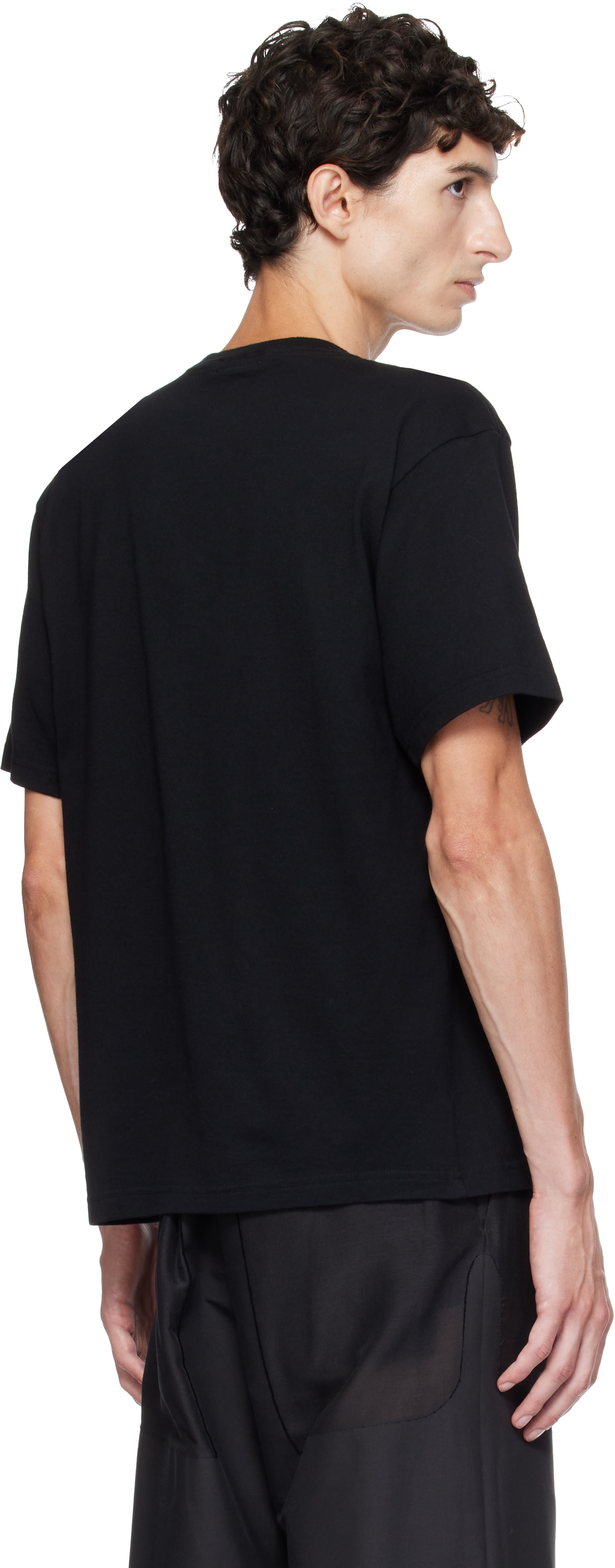 UNDERCOVER: Black Cindy Sherman UC2F4814-3 T-shirt | SSENSE