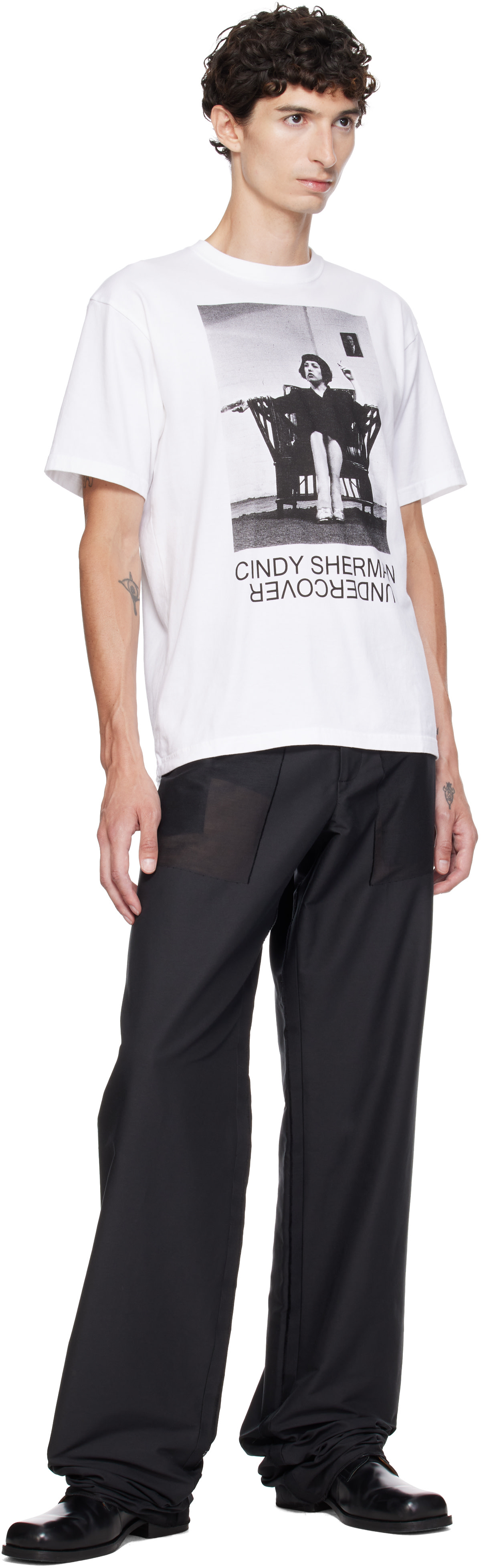 UNDERCOVER: White Cindy Sherman UC2F4814-1 T-shirt | SSENSE