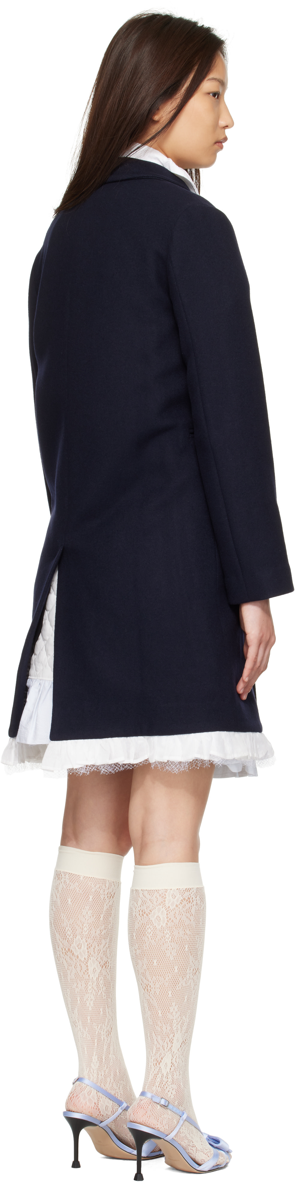 Ans Dotsloevner - Navy Double Coat