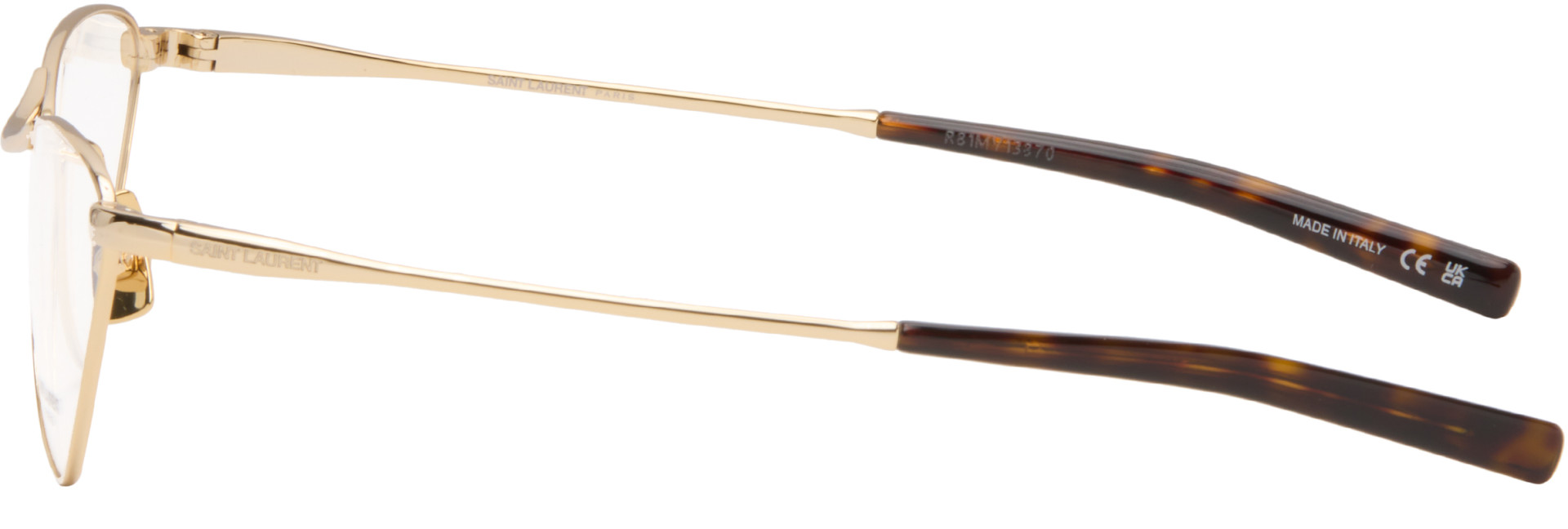 Saint Laurent - Lunettes SL 830 dorées