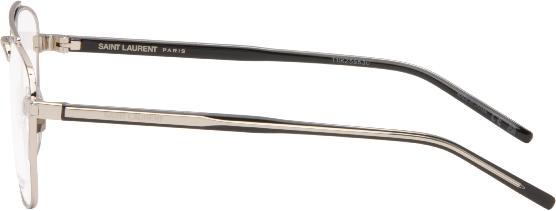 Saint Laurent - Lunettes SL 665 argentées