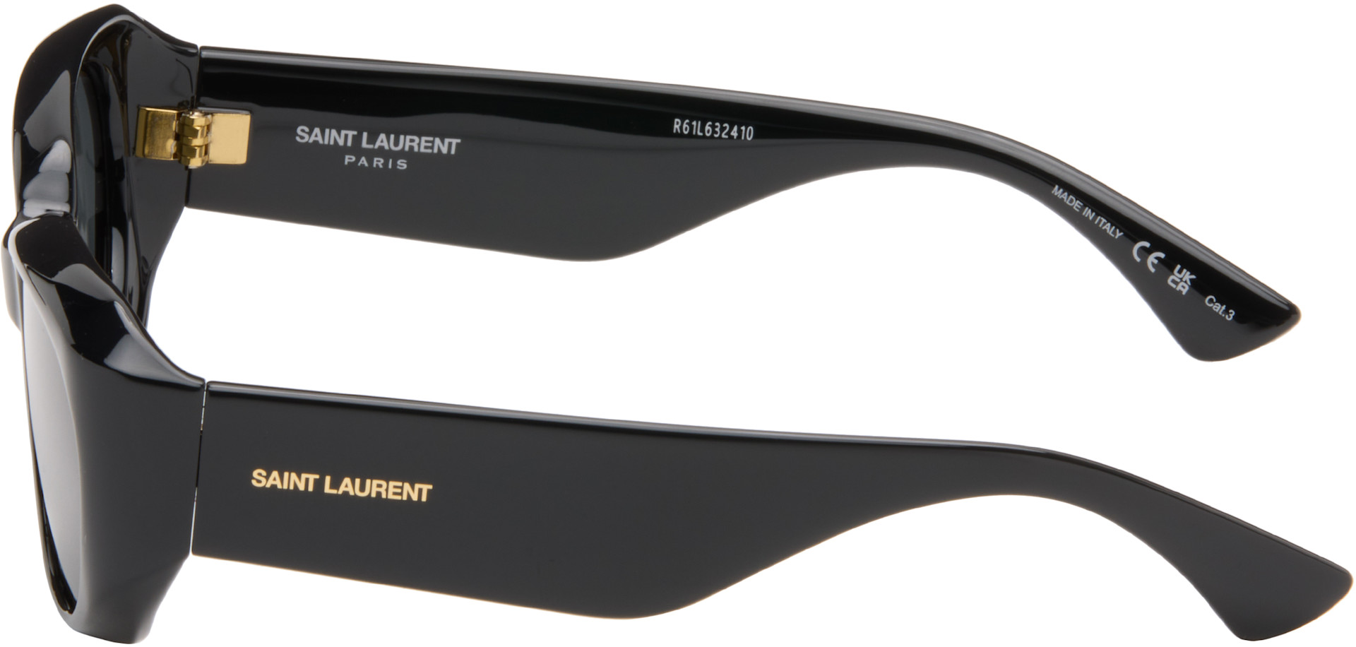Saint Laurent: Black SL 868 Sunglasses | SSENSE