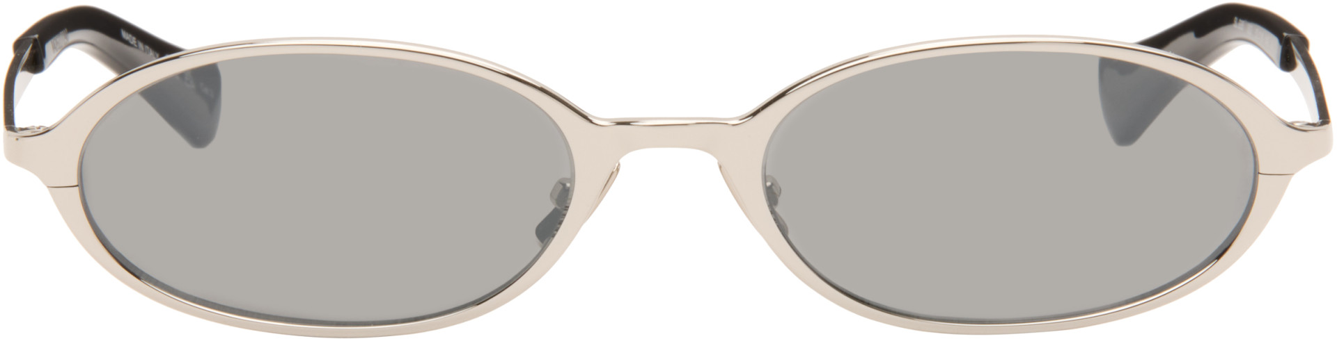 Saint Laurent: シルバー SL 935 サングラス | SSENSE 日本