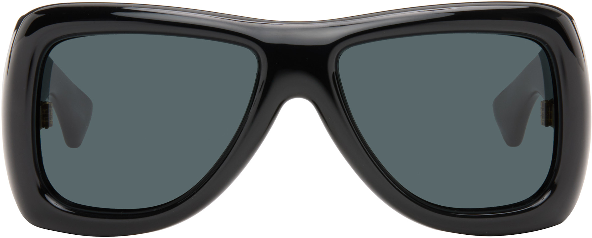 Saint Laurent: ブラック SL 902 Howl サングラス | SSENSE 日本 Saint Laurent: ブラック SL 902 Howl サングラス | SSENSE 日本