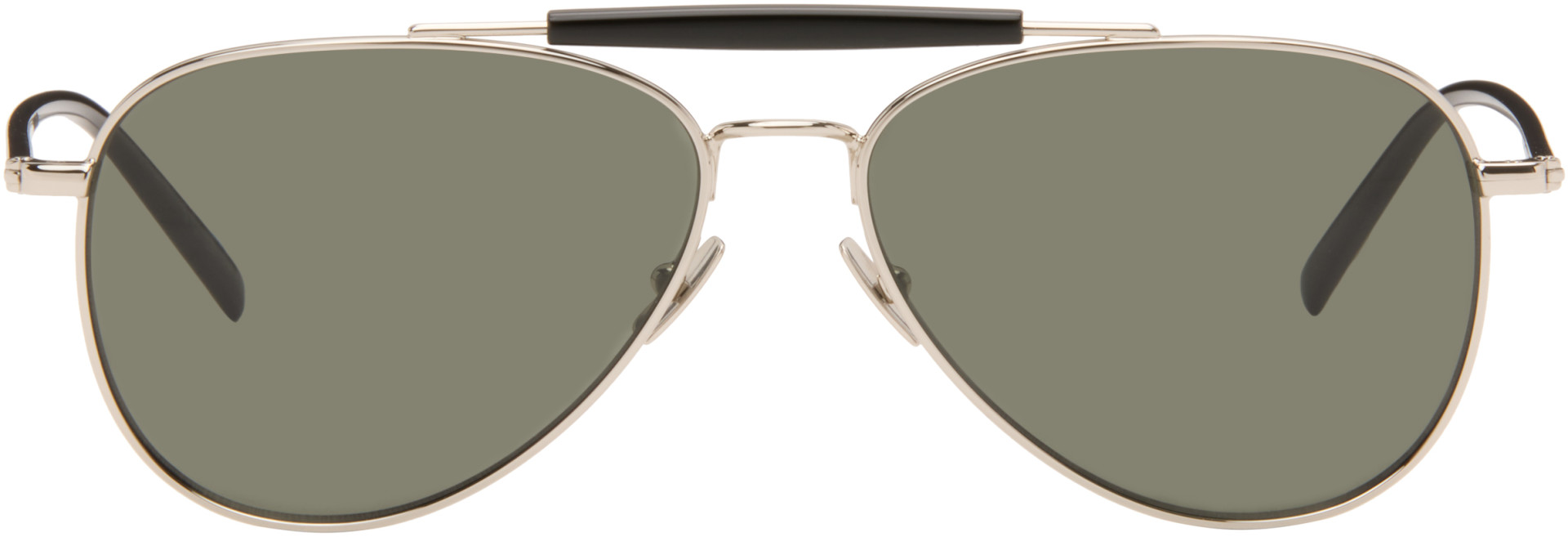 Saint Laurent - シルバー SL 864 サングラス
