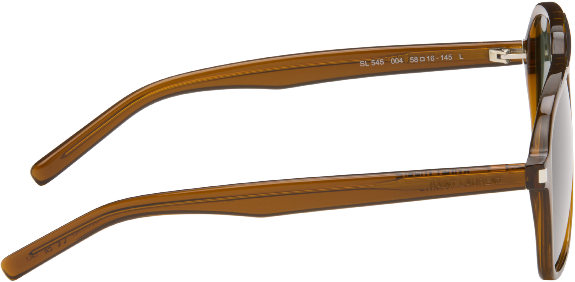 Saint Laurent: Brown SL 545 Sunglasses | SSENSE