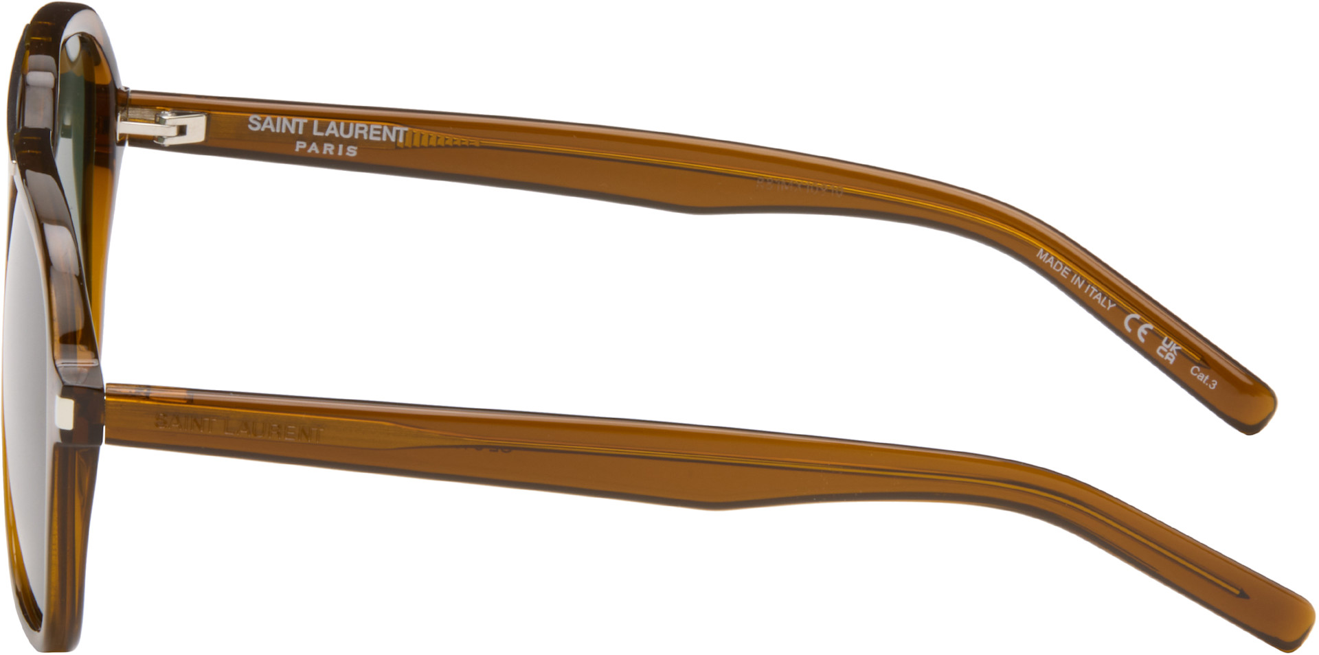 Saint Laurent: Brown SL 545 Sunglasses | SSENSE
