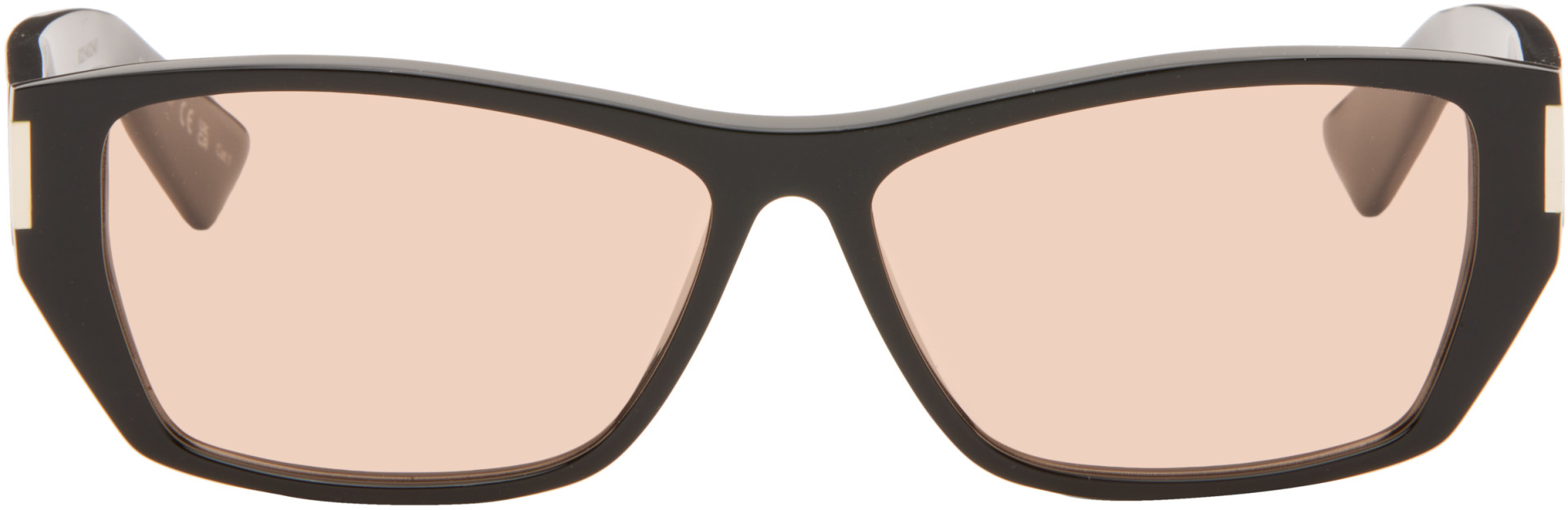Saint Laurent: ブラック SL 928 サングラス | SSENSE 日本