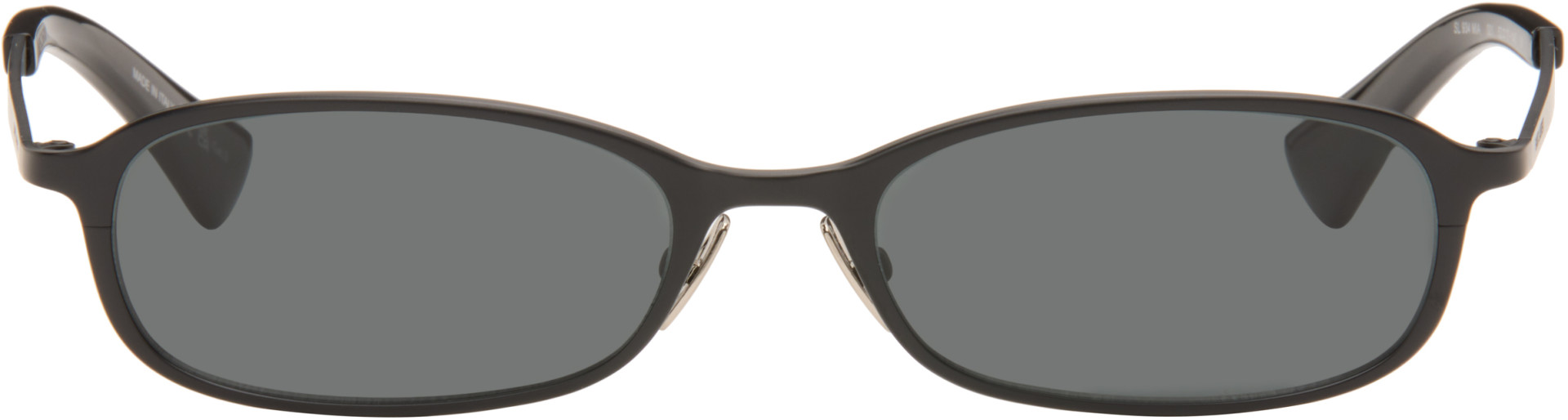 Saint Laurent: ブラック SL 934 MIA サングラス | SSENSE 日本