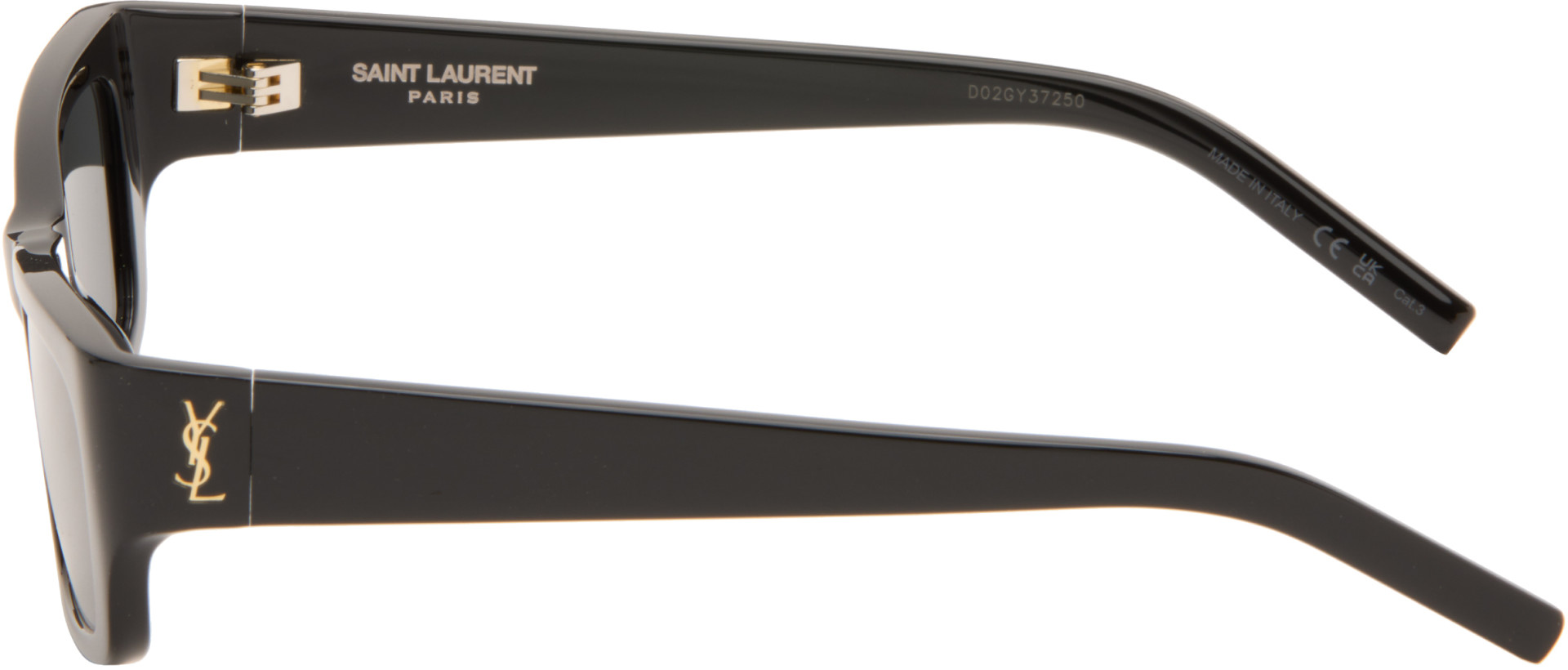 Saint Laurent: ブラック SL M182 Jazz サングラス | SSENSE 日本