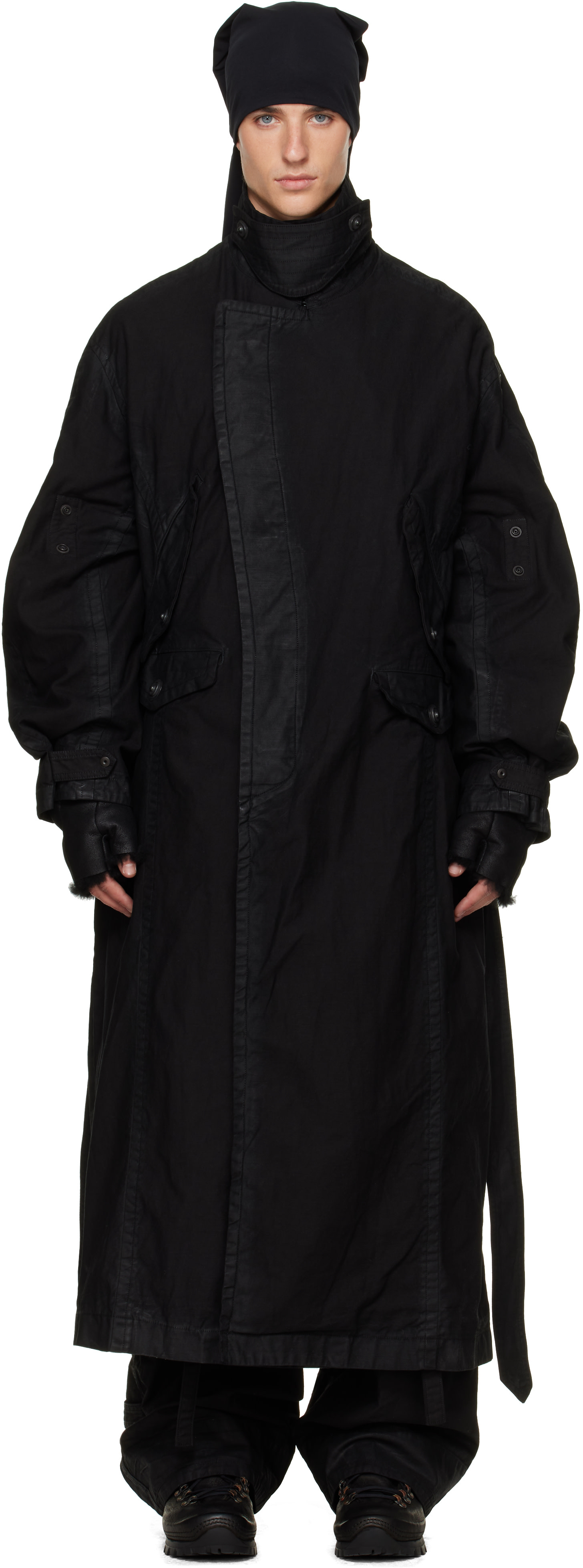 Julius - Manteau Deckard noir