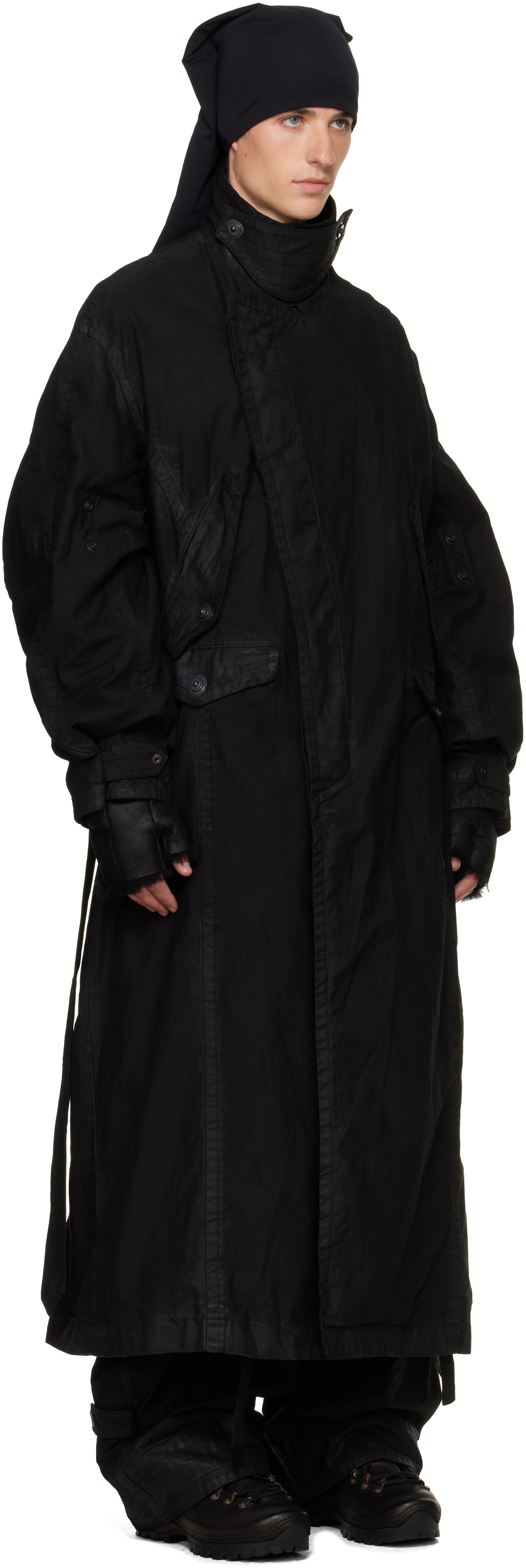 Julius - Manteau Deckard noir