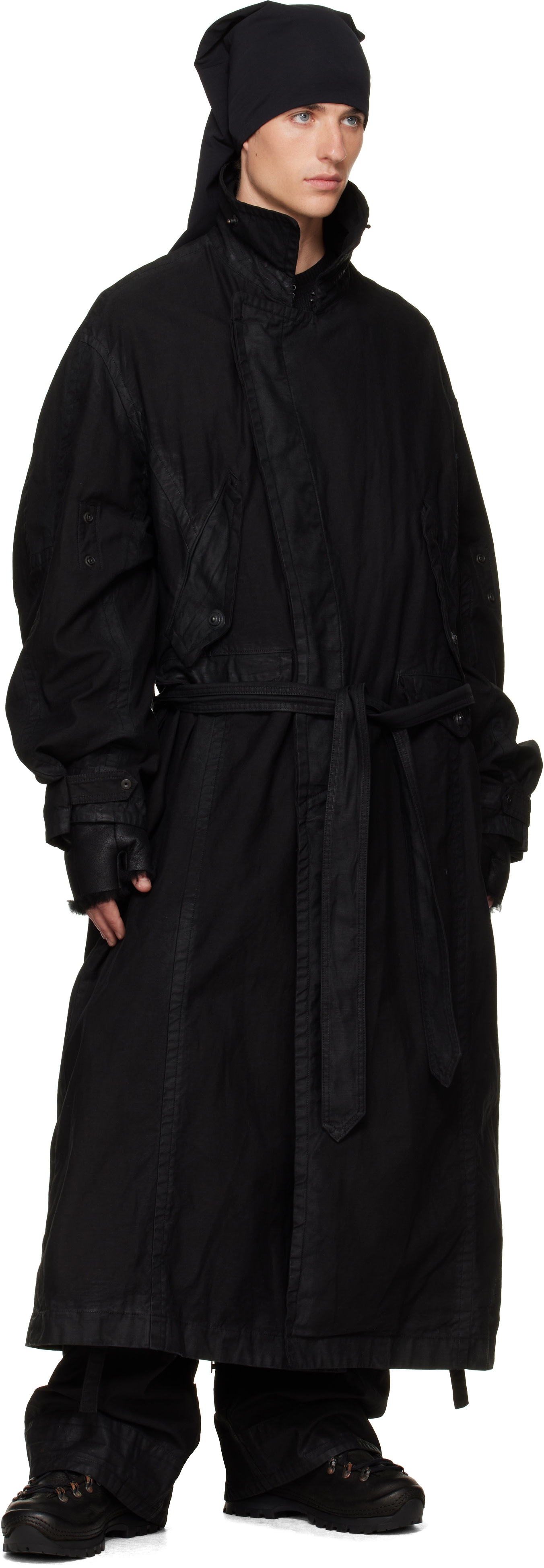 Julius - Manteau Deckard noir