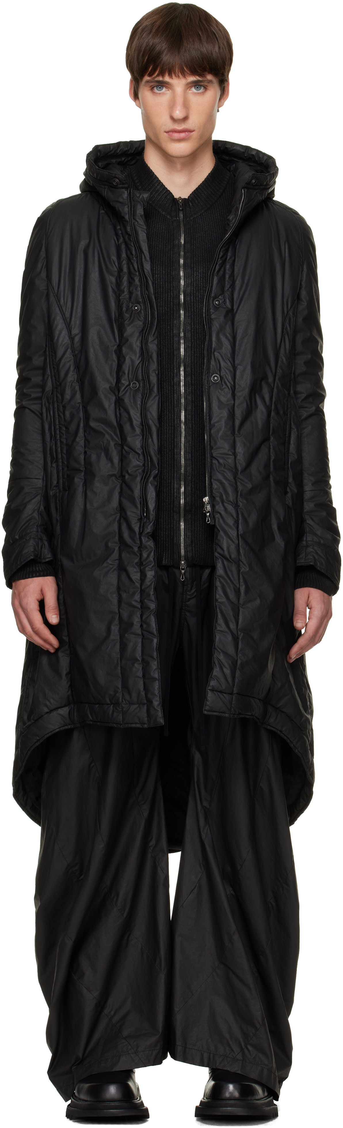 Julius - Black Urban Coat