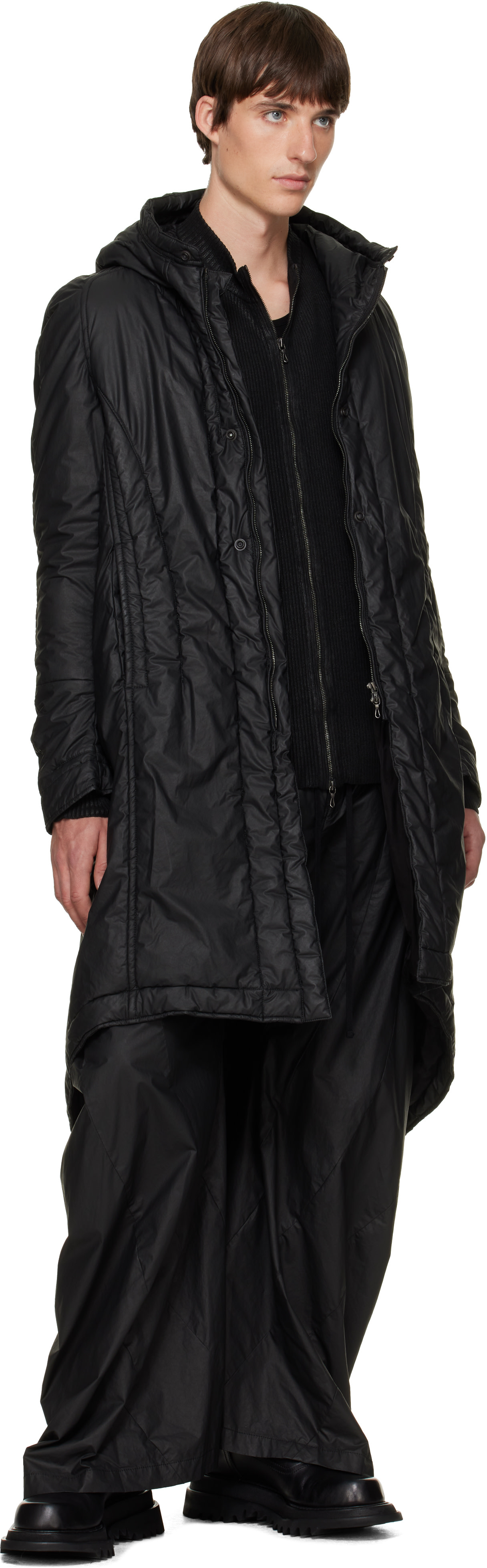 Julius - Black Urban Coat