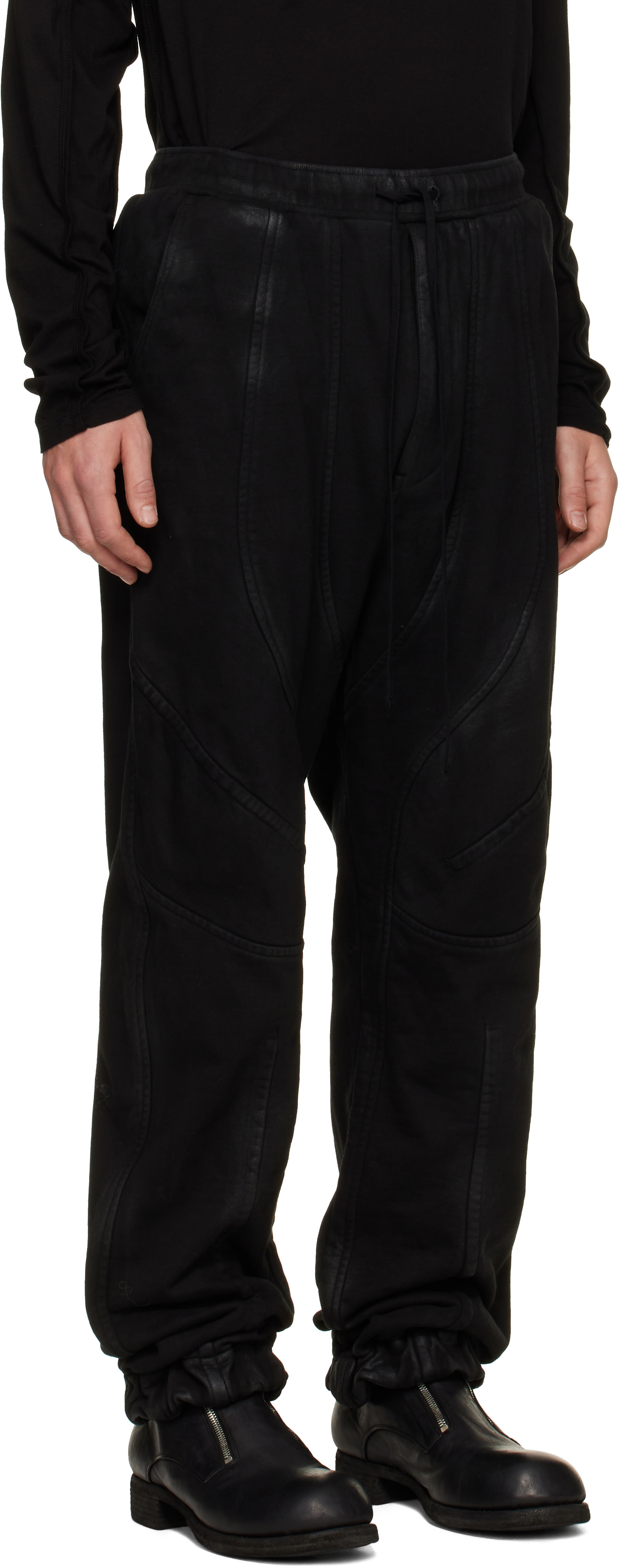 Julius - Black Unchain Jogger Pants