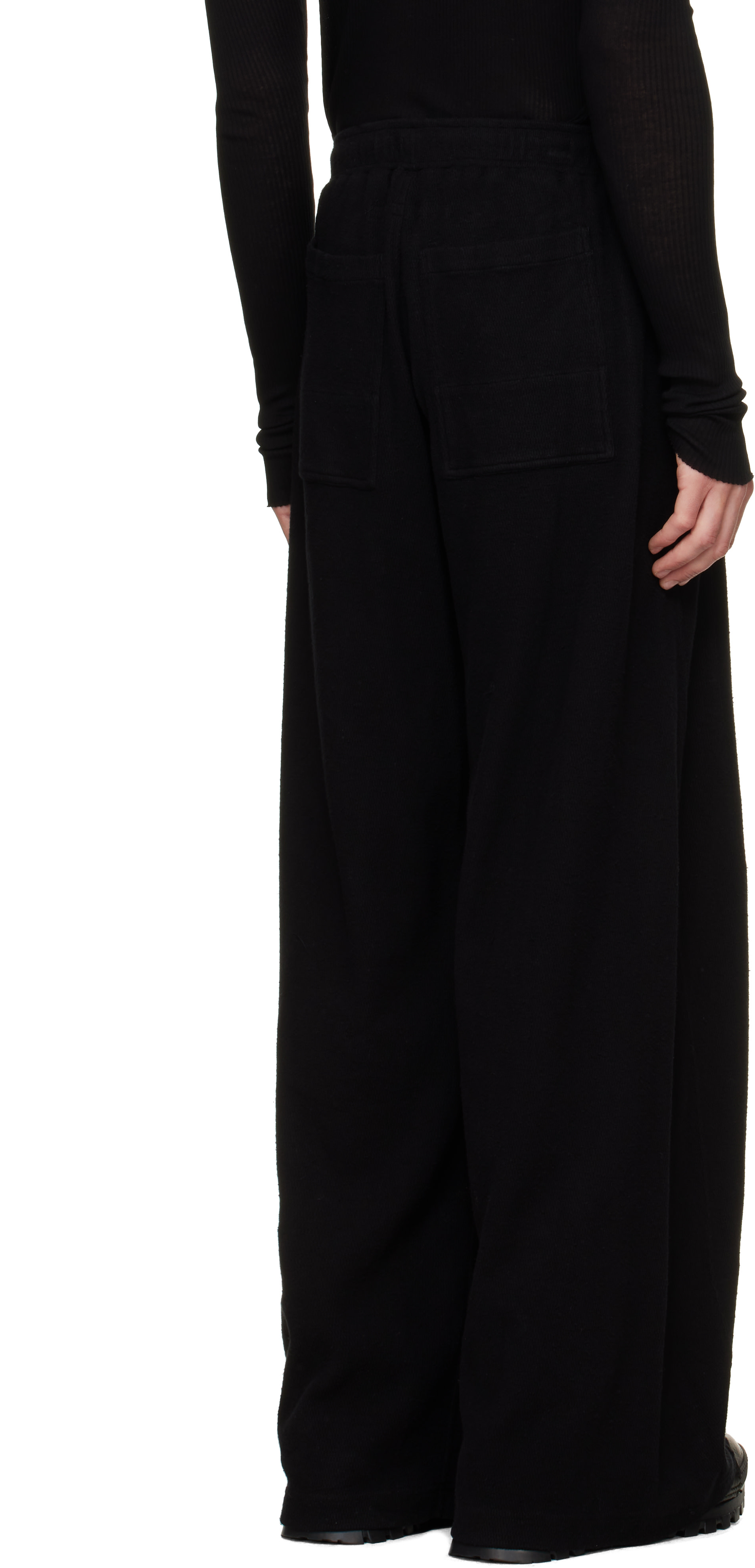 Julius - Black Dk Wide Sweatpants