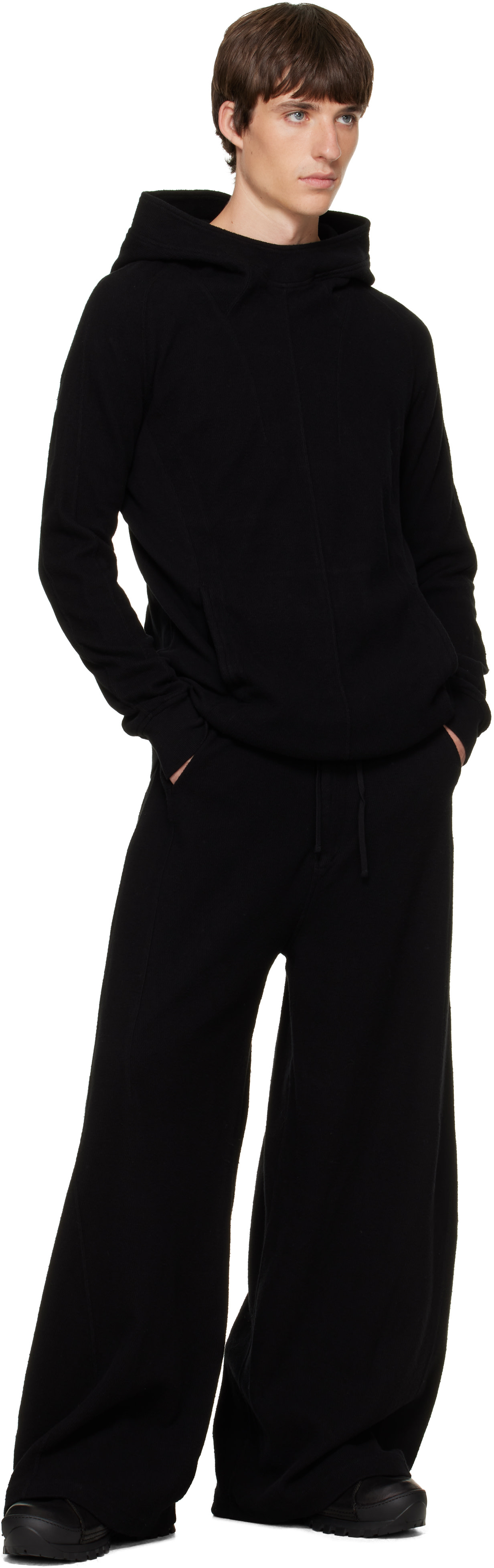 Julius - Black Dk Wide Sweatpants