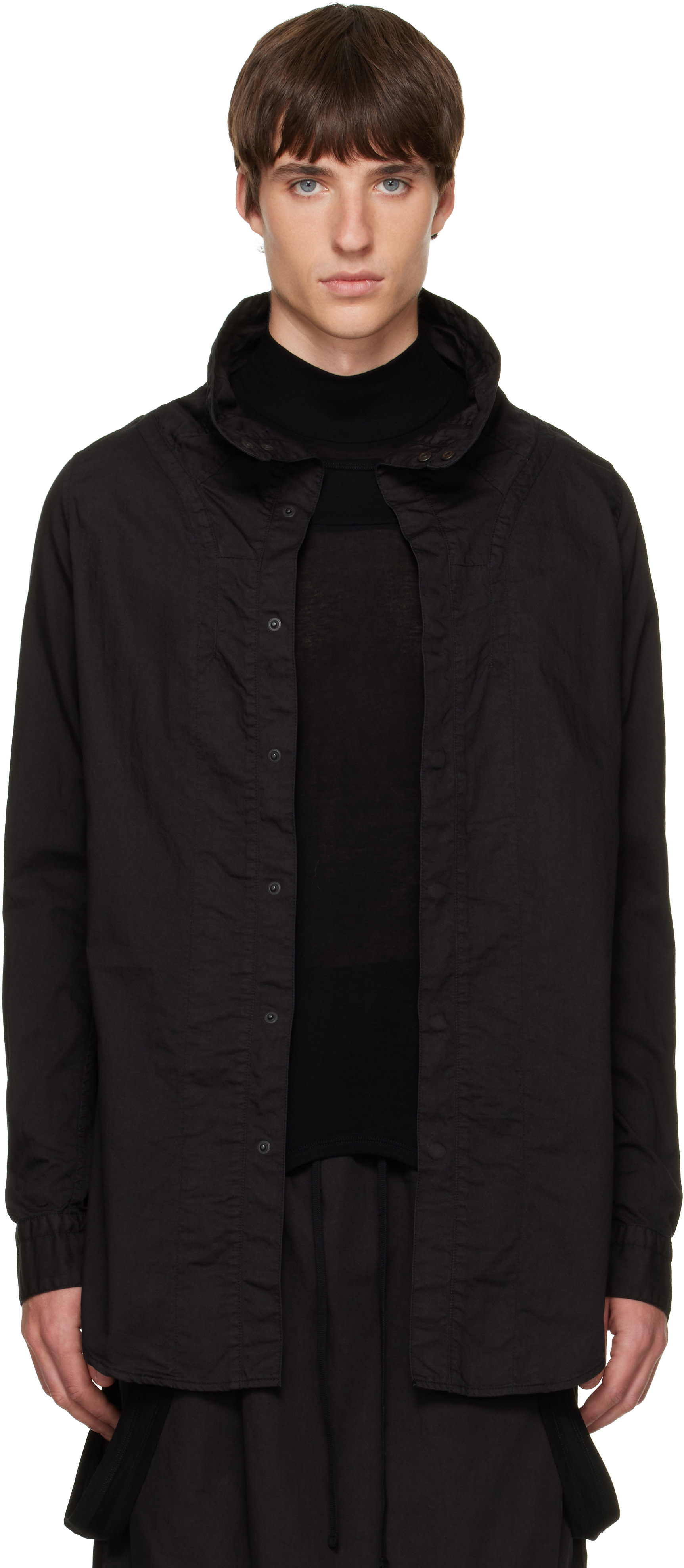 Julius - Chemise Volcano noire