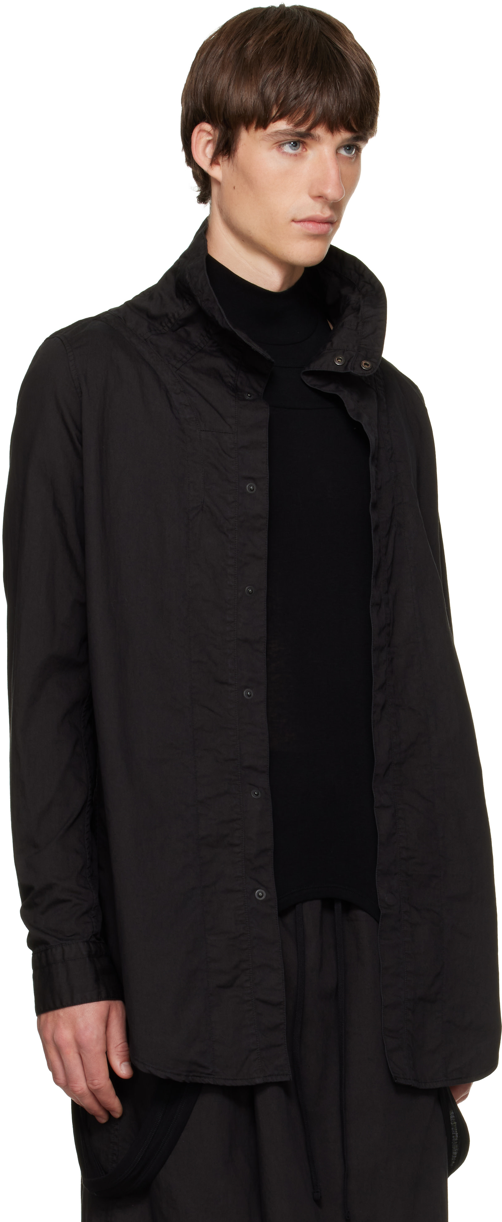 Julius - Chemise Volcano noire