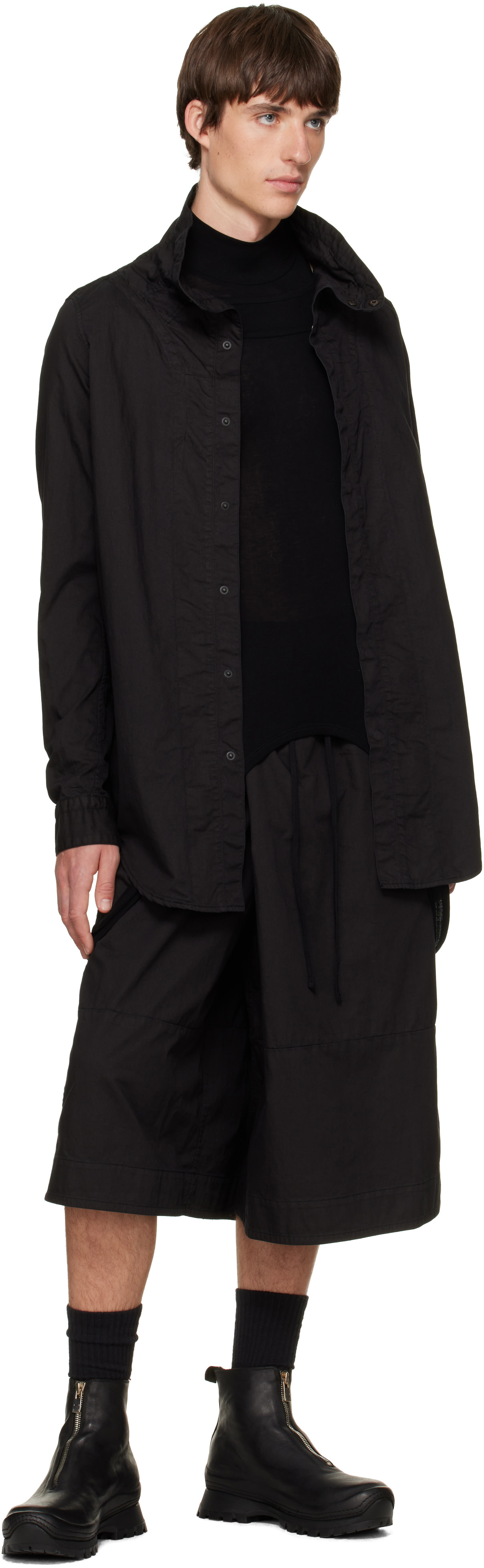 Julius - Chemise Volcano noire