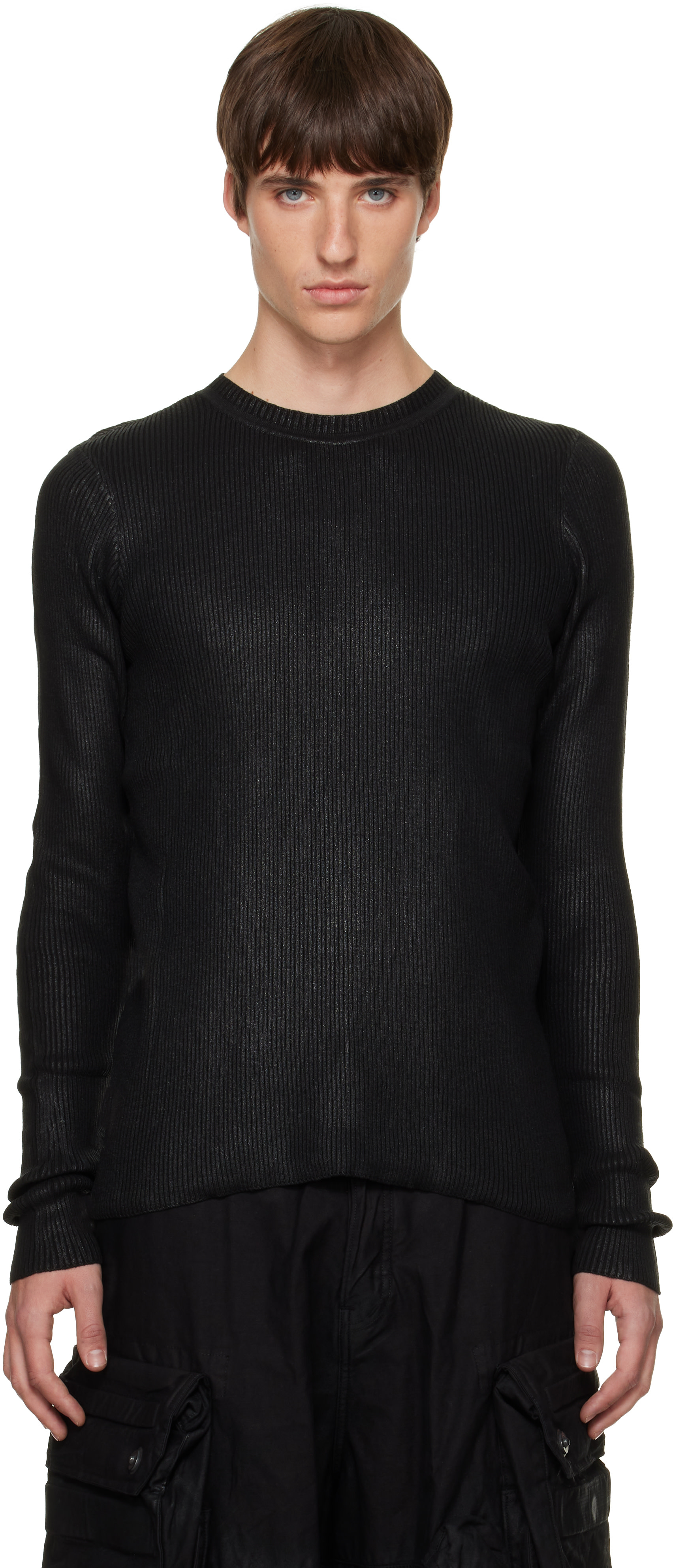 Julius - Black Skinny Sweater