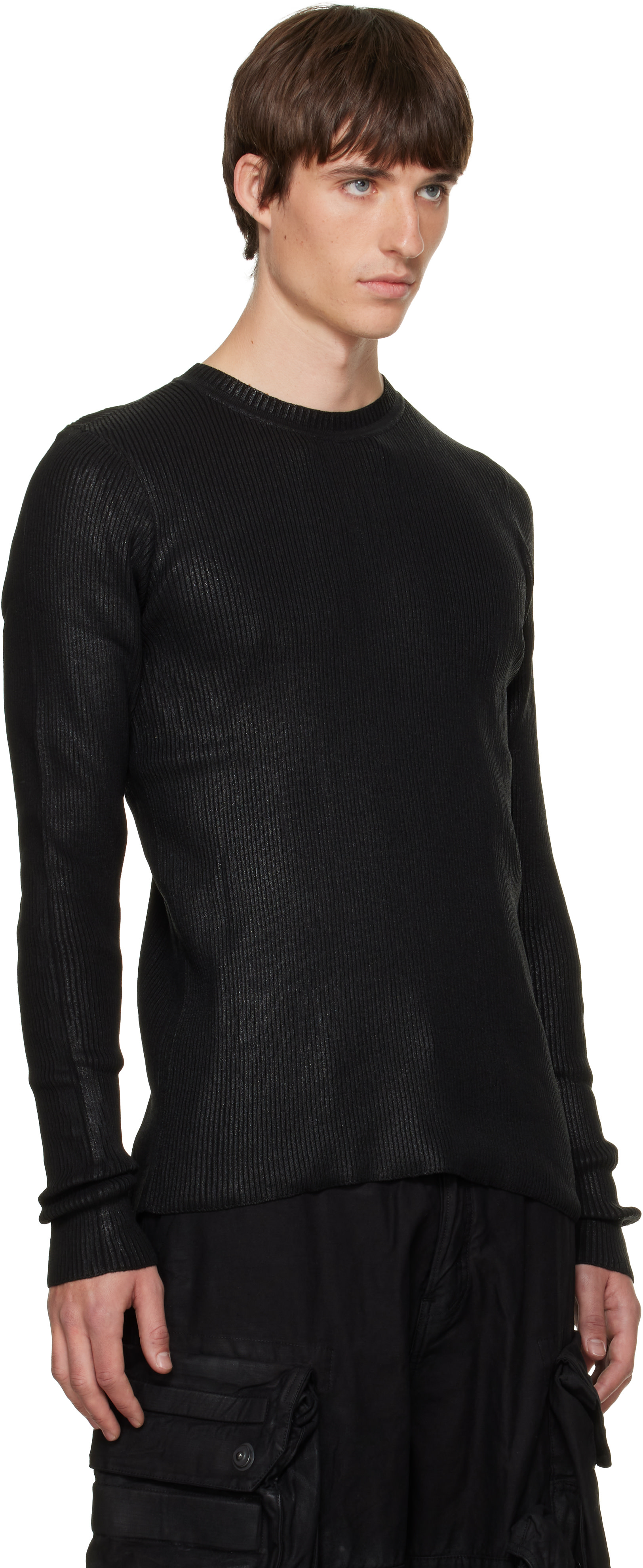 Julius - Black Skinny Sweater
