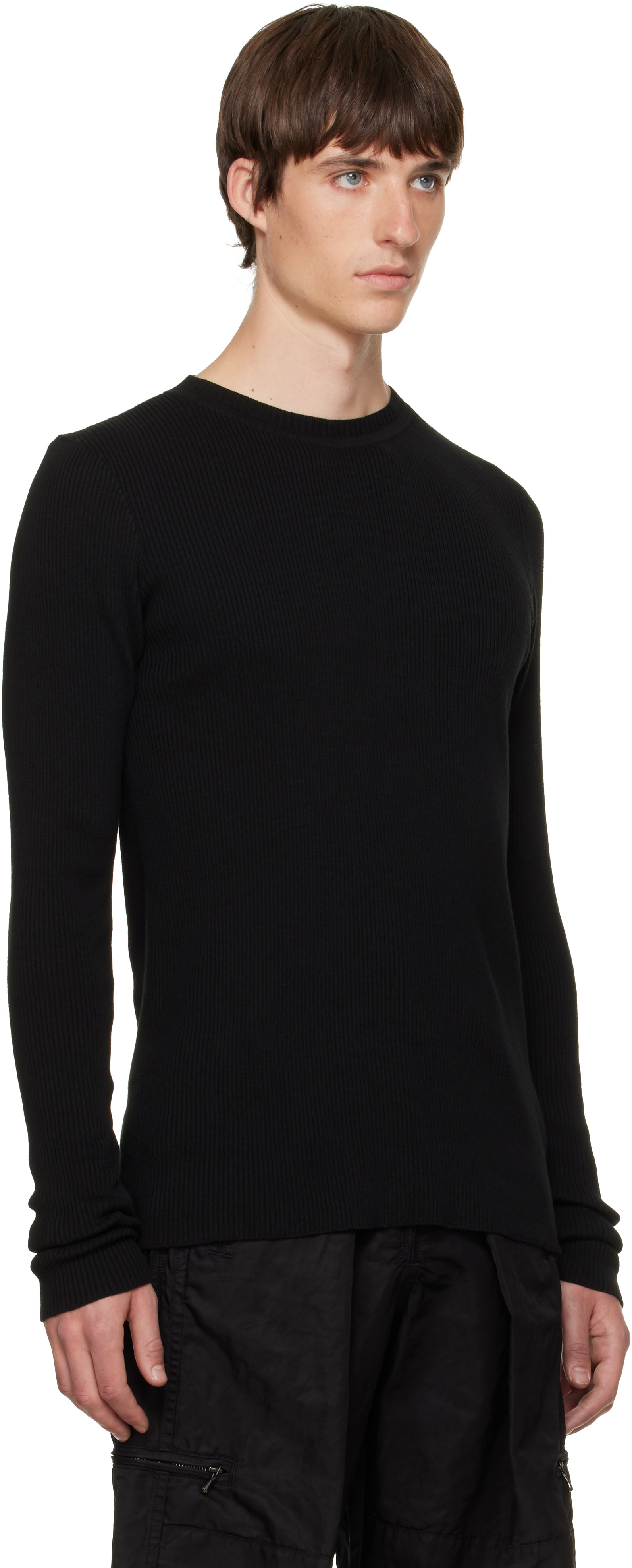 Julius - Black Skinny Sweater