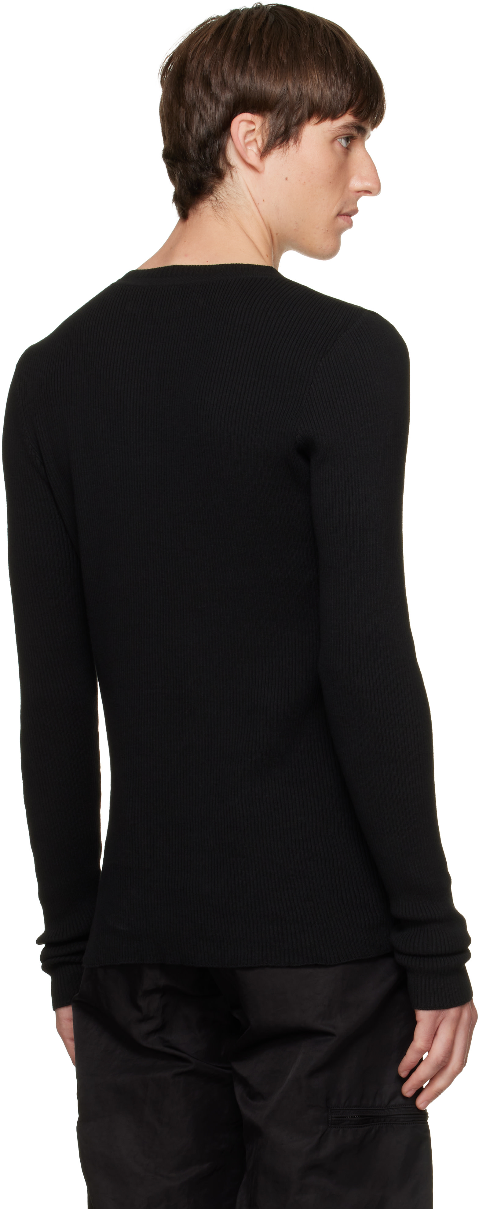 Julius - Black Skinny Sweater