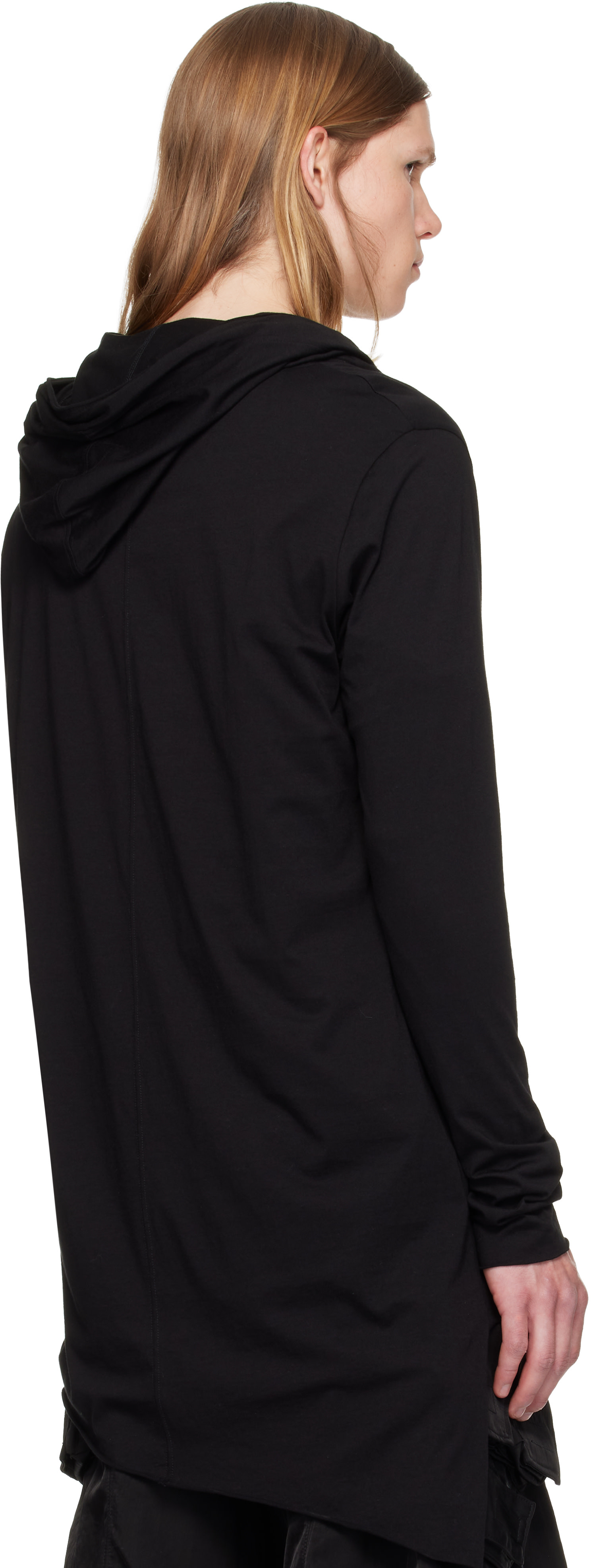 Julius - Pull à capuche noir