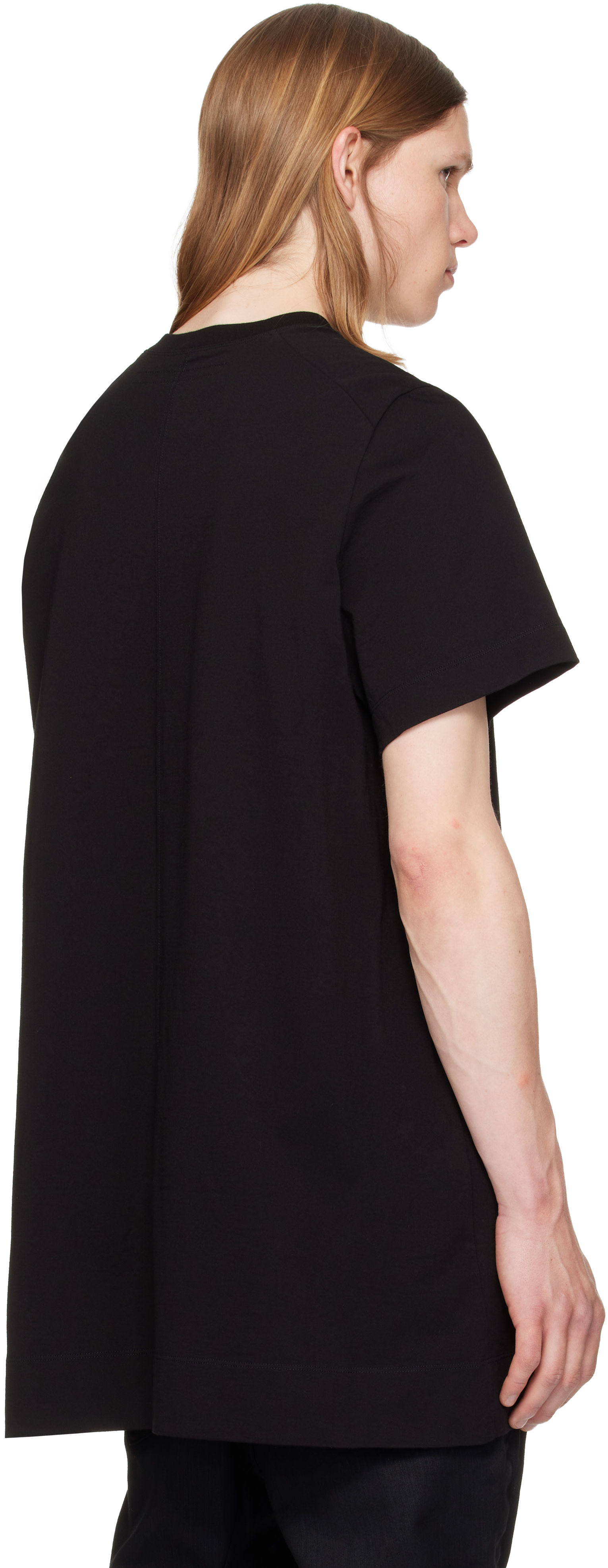 Julius - T-shirt évasé noir