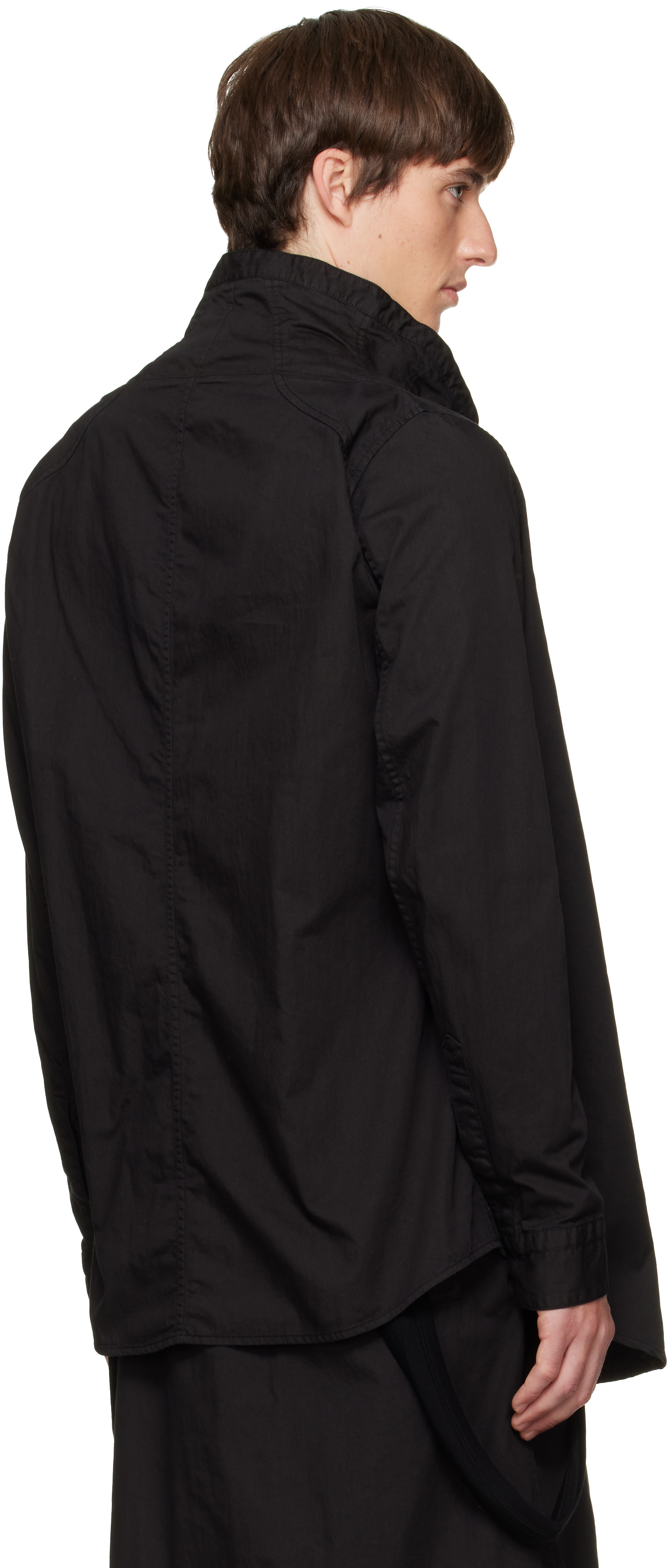 Julius - Black Droid High Neck T-shirt