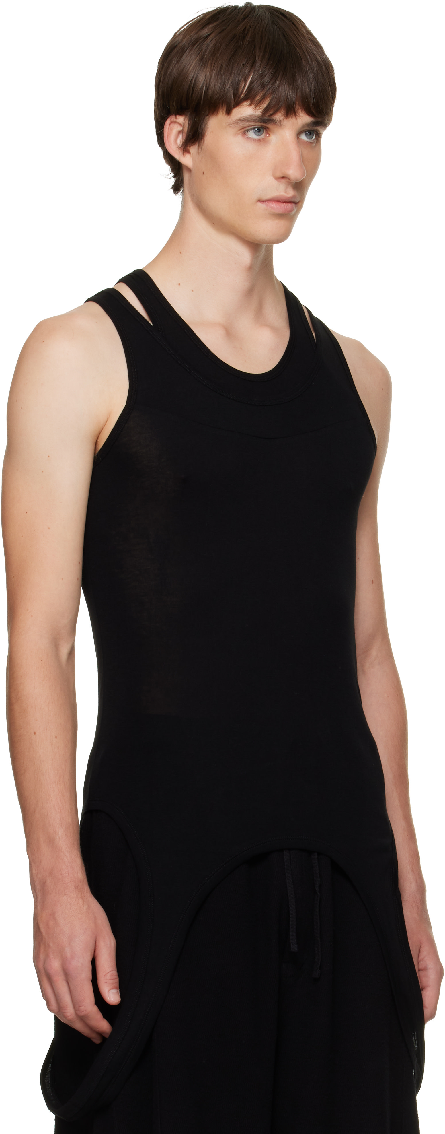 Julius - Black Droid Tank Top